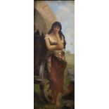 Künstler des 19. Jh., 'Zigeunerin' / Artist of the 19th century, 'Gypsy woman'