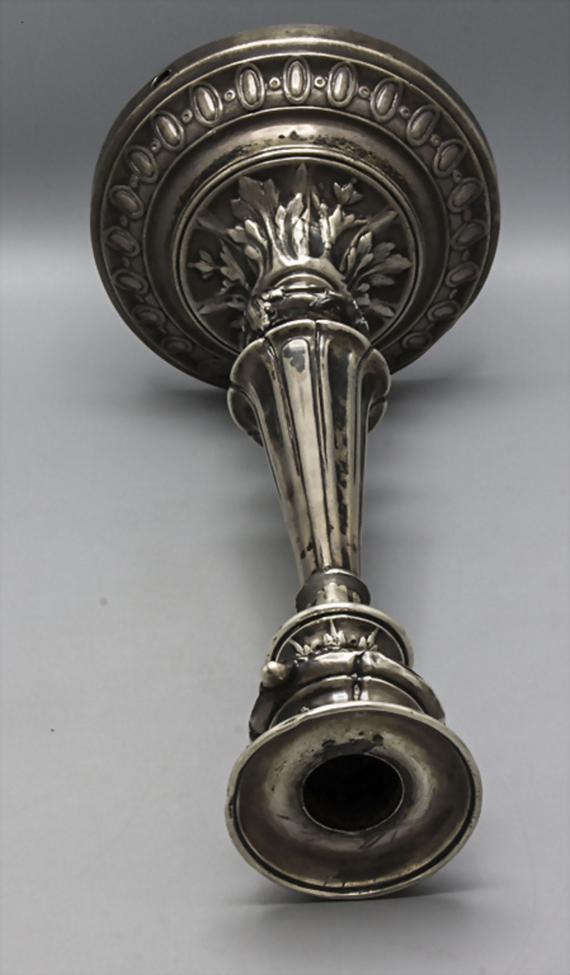 Silber-Leuchter / A silver candlestick, Paris, 19. Jh. - Bild 2 aus 4