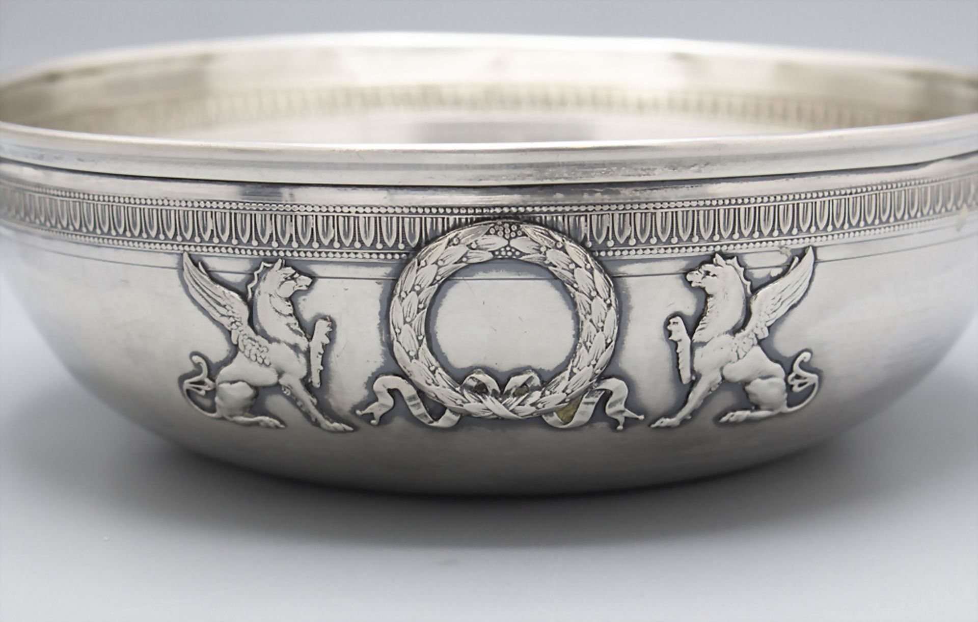 Silber Schale / A silver bowl, V. Boivin, Paris, um 1910 - Bild 2 aus 7