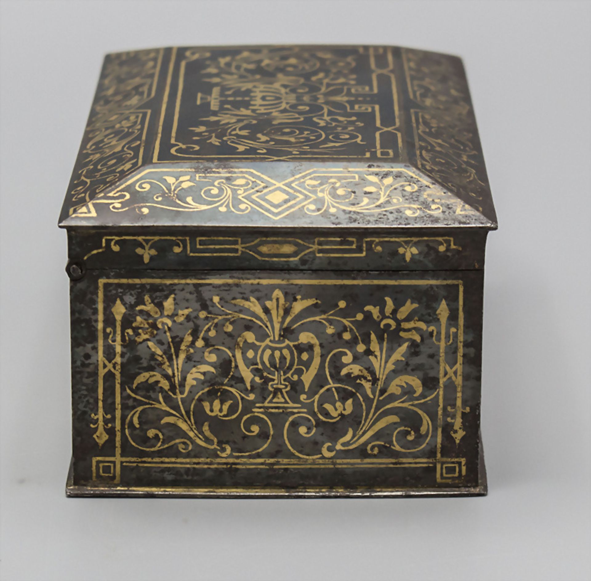 Louis-Seize Schmuckdose / A Louis Seize jewelry box, 18. Jh. - Image 6 of 7