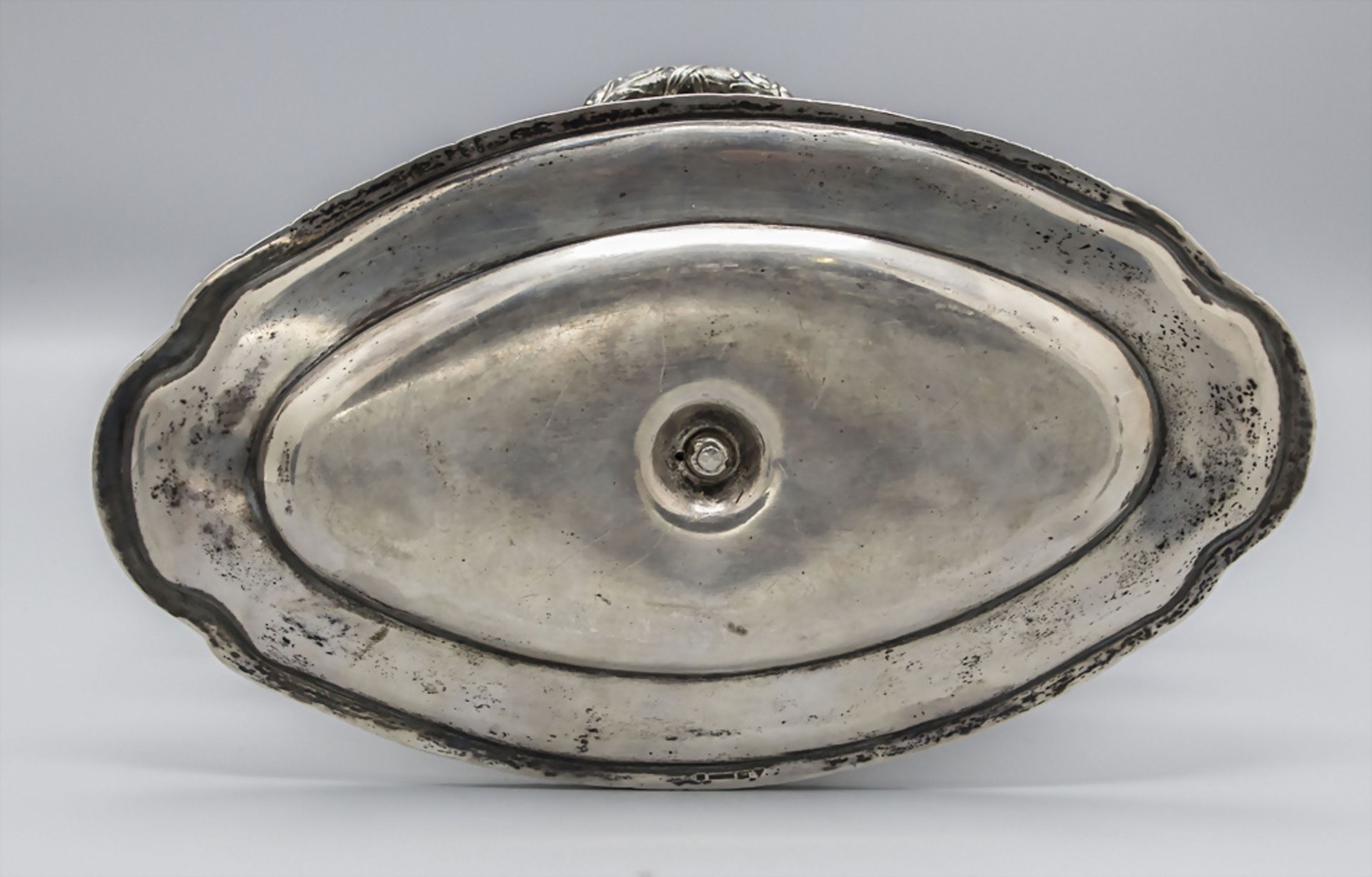 Sauciere / A silver gavy boat, Julius Herz, Wiesbaden, um 1890 - Image 4 of 6