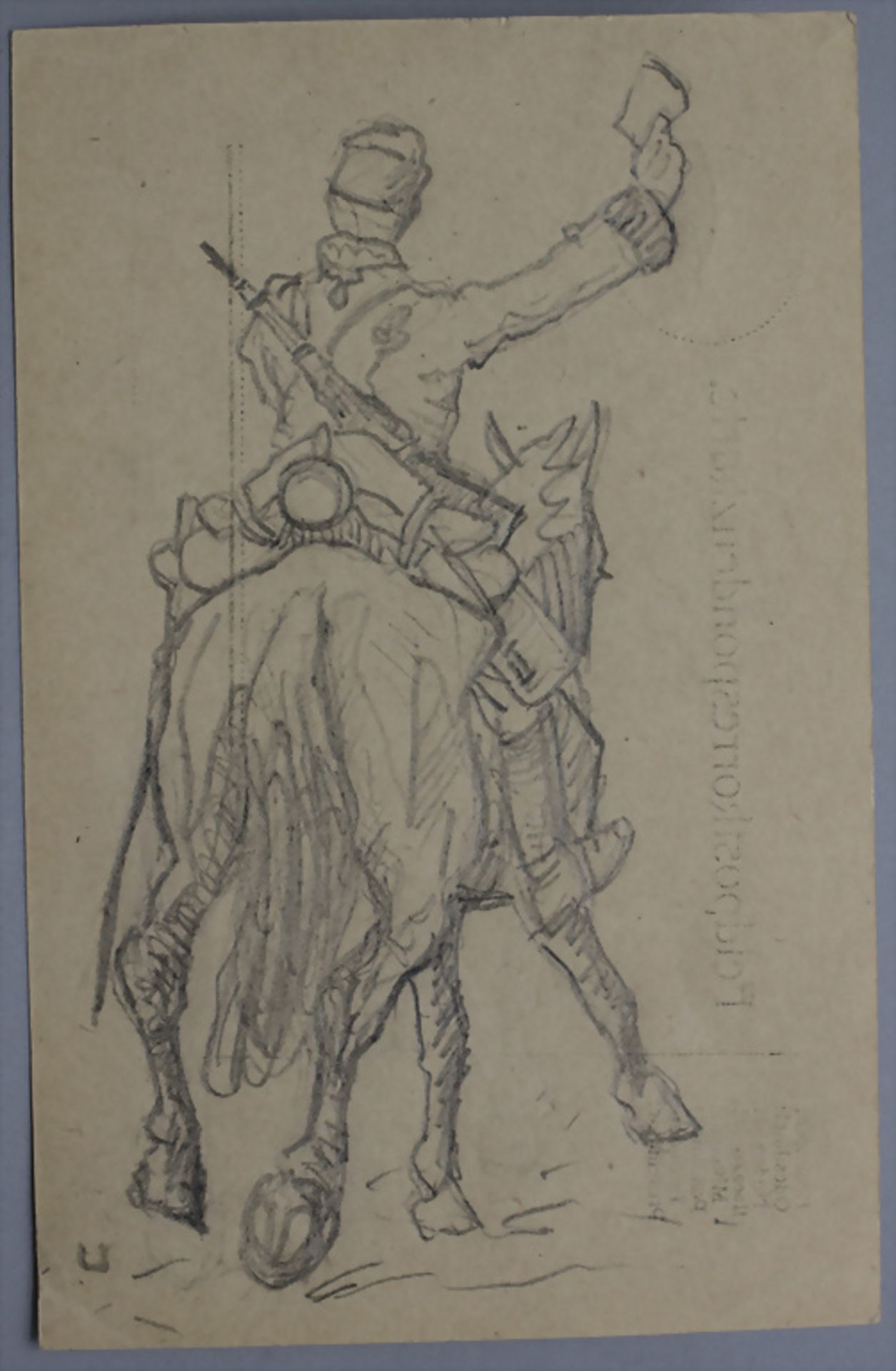 Konvolut Feldpostkarten u. A. K & K Husarenregiment, 1915 - Image 7 of 15
