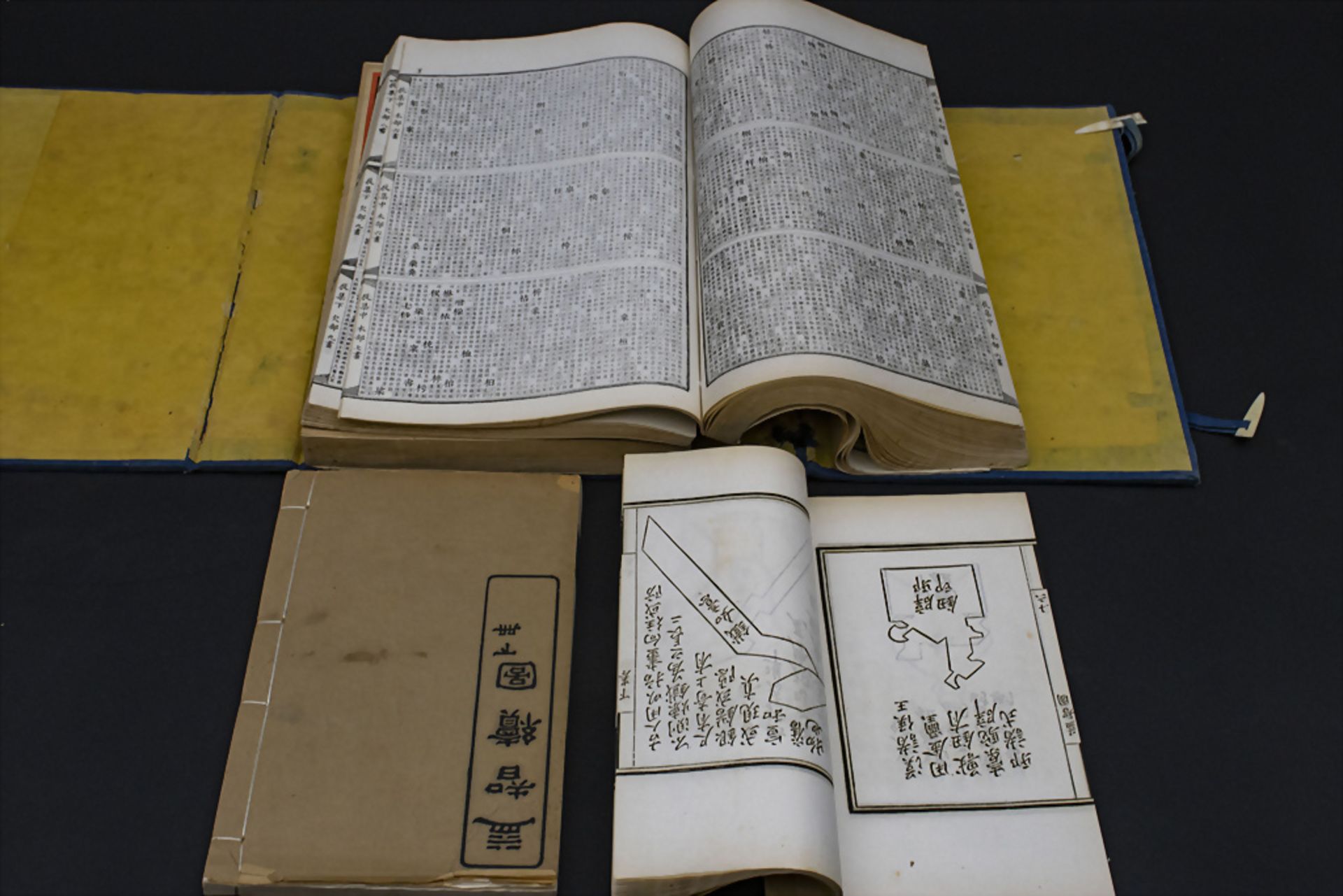 Konvolut chinesische Literatur 'Kangxi-Wörterbuch' / A collection of Chinese literature, 19. Jh. - Bild 2 aus 3