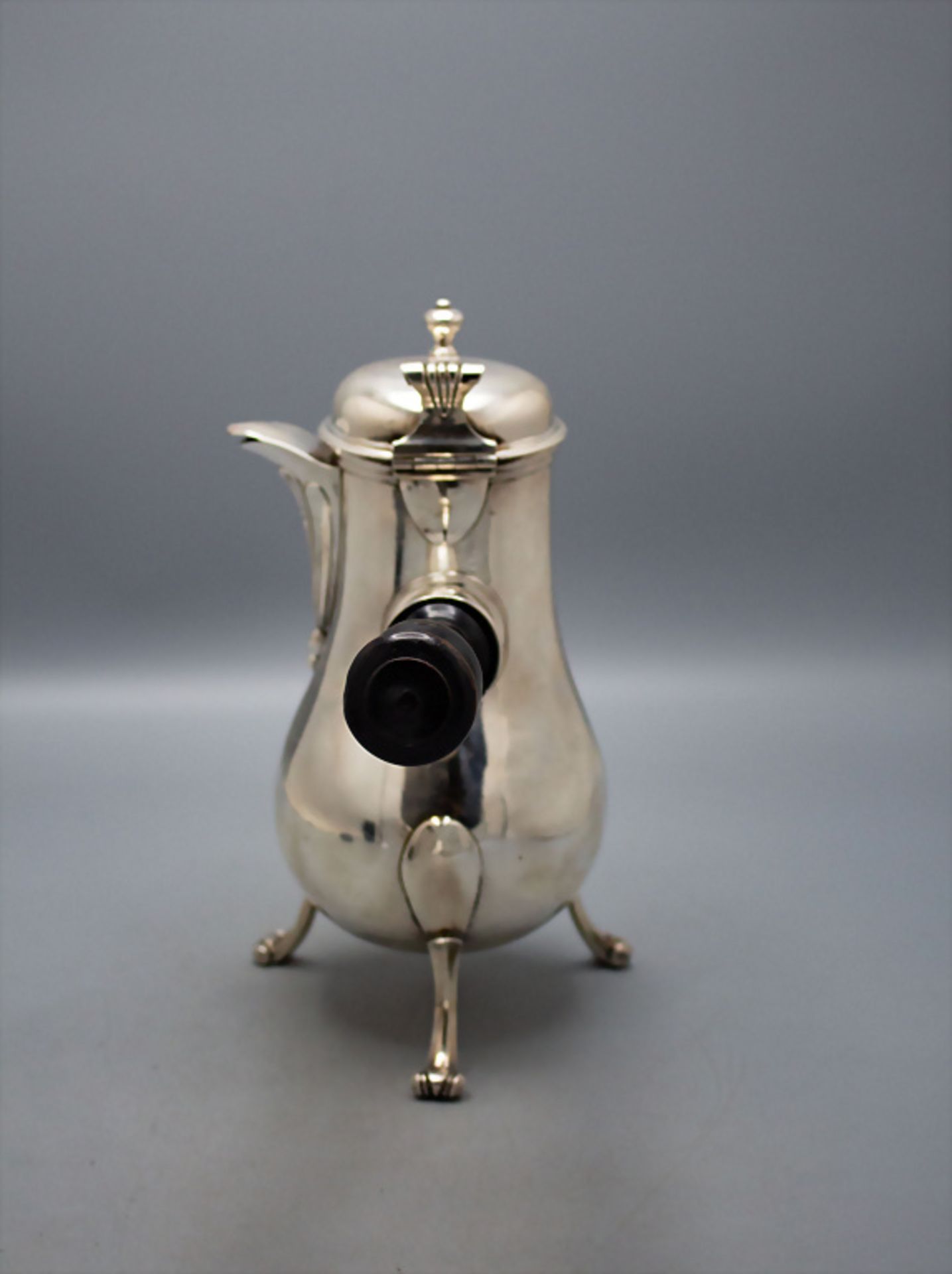 Silber Kanne / A silver pot, Pau, 1798-1809 - Bild 4 aus 9