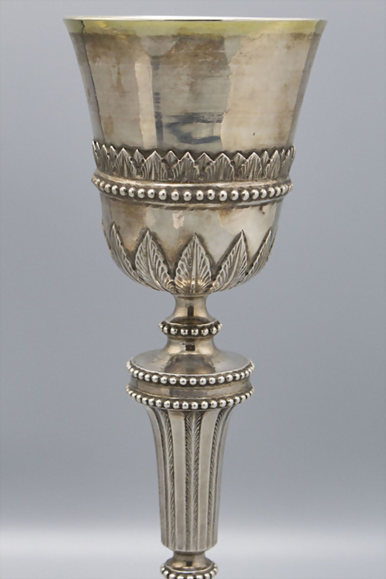 Louis-Seize Messkelch / A silver chalice, Neapel, 1782 - Bild 3 aus 5