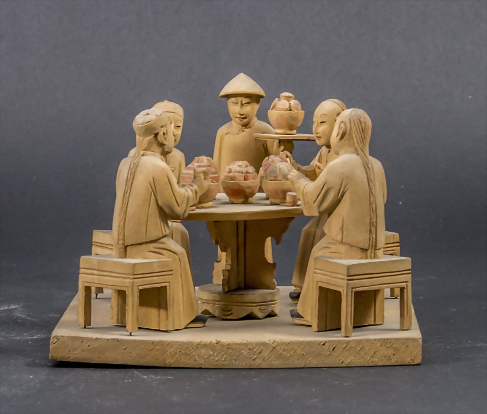 Konvolut Schnitzereien / A collection of wood carvings, China, 20. Jh. - Bild 6 aus 30