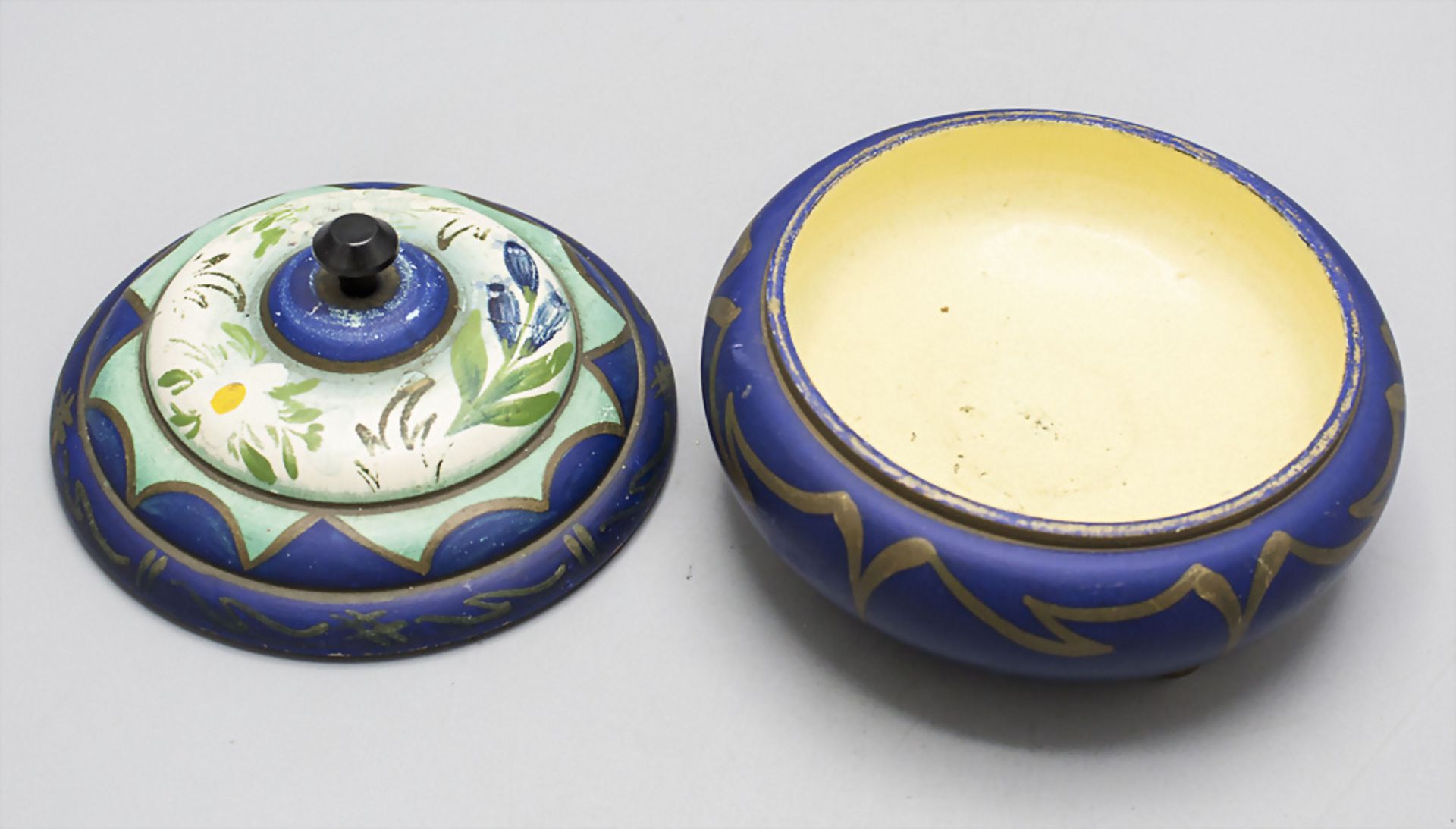 Art Déco Deckeldose / An Art Deco lidded box, wohl Wien, um 1920 - Image 3 of 4