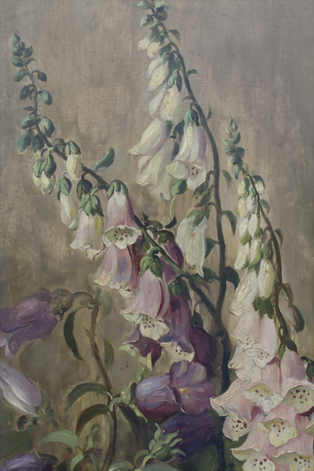 Ludwig Adam Kunz (1857-1929) (Zuschreibung / Attributed), 'Fingerhut' / 'Foxglove' - Bild 2 aus 4