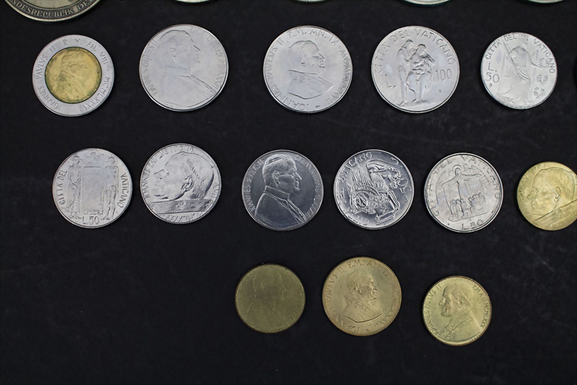 Sammlung Münzen und Medaillen des Vatikan / A collection of Vatican coins and medals - Image 9 of 10