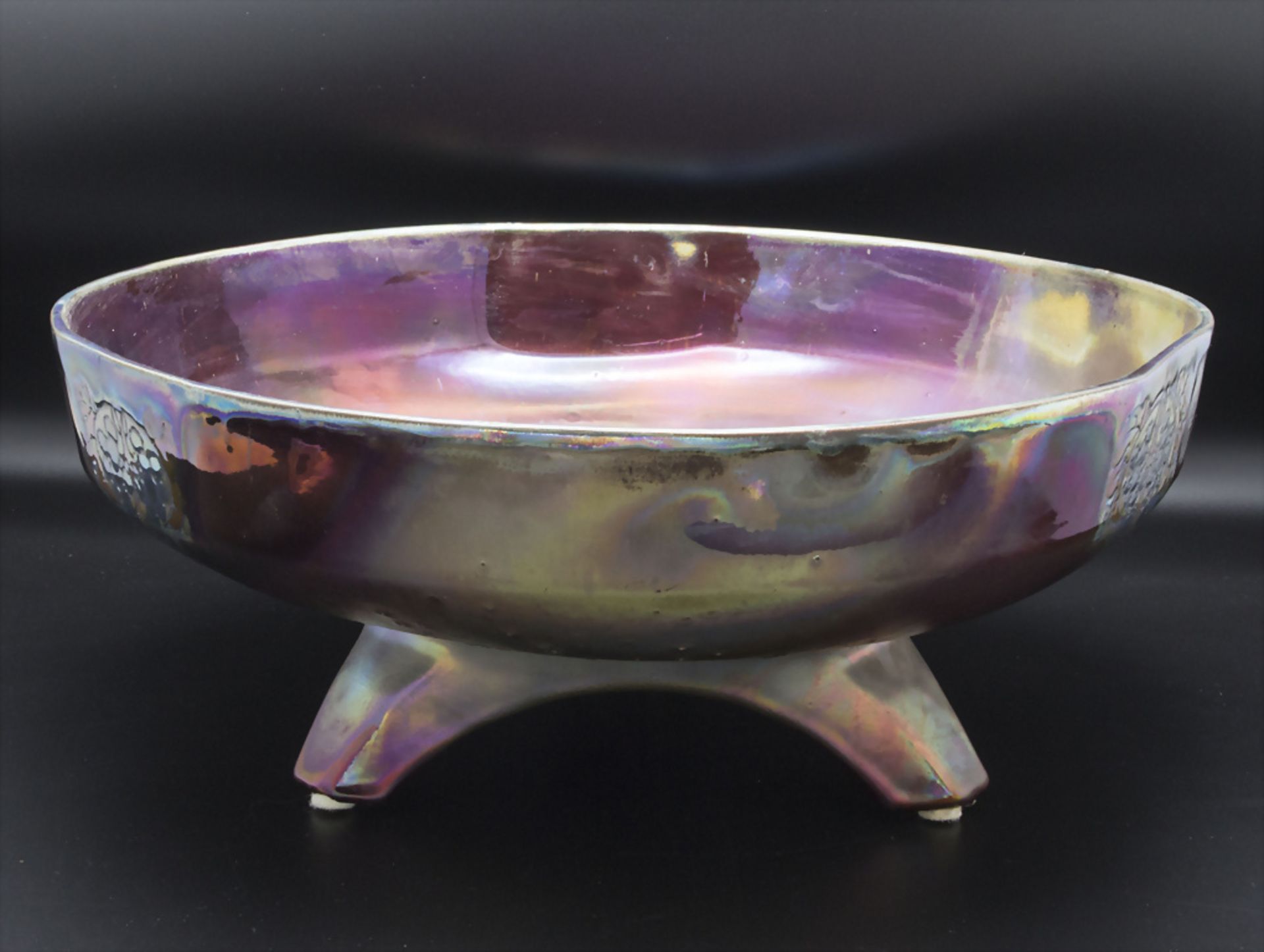 Jugendstil Schale / An Art Nouveau bowl, Montières, Amiens, um 1920