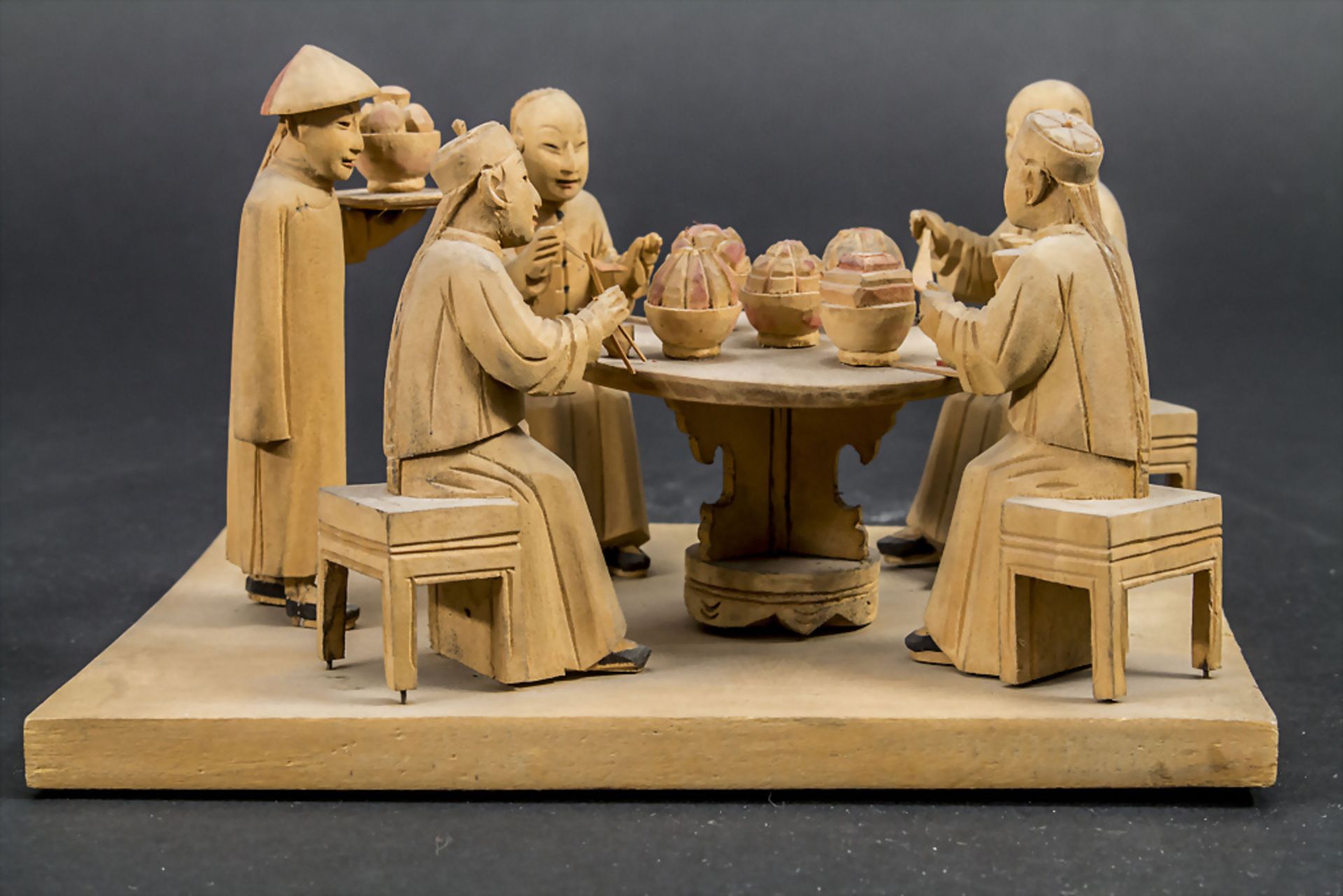 Konvolut Schnitzereien / A collection of wood carvings, China, 20. Jh. - Bild 7 aus 30