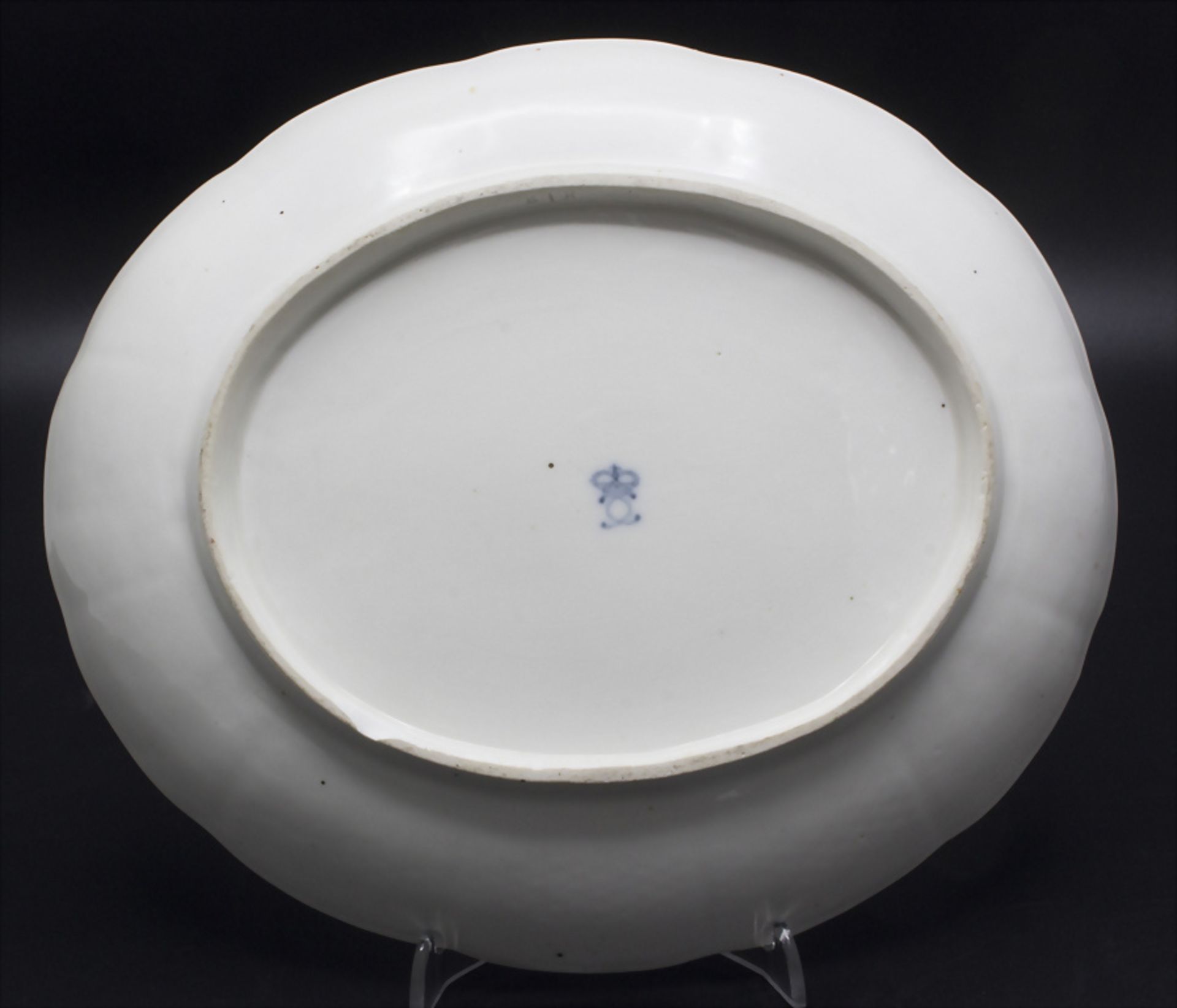 Schale mit Blumenmalerei / A bowl with flowers, Ludwigsburg, um 1770 - Bild 3 aus 4