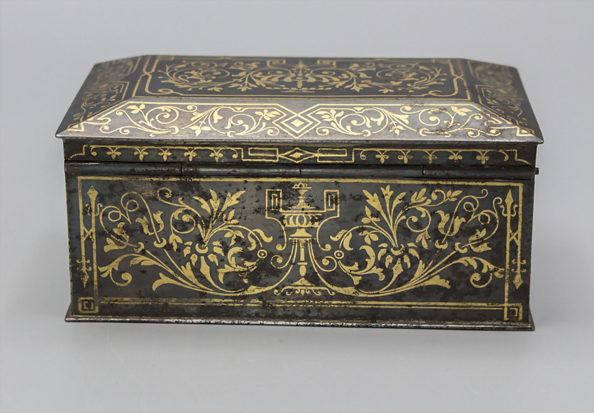 Louis-Seize Schmuckdose / A Louis Seize jewelry box, 18. Jh. - Image 5 of 7