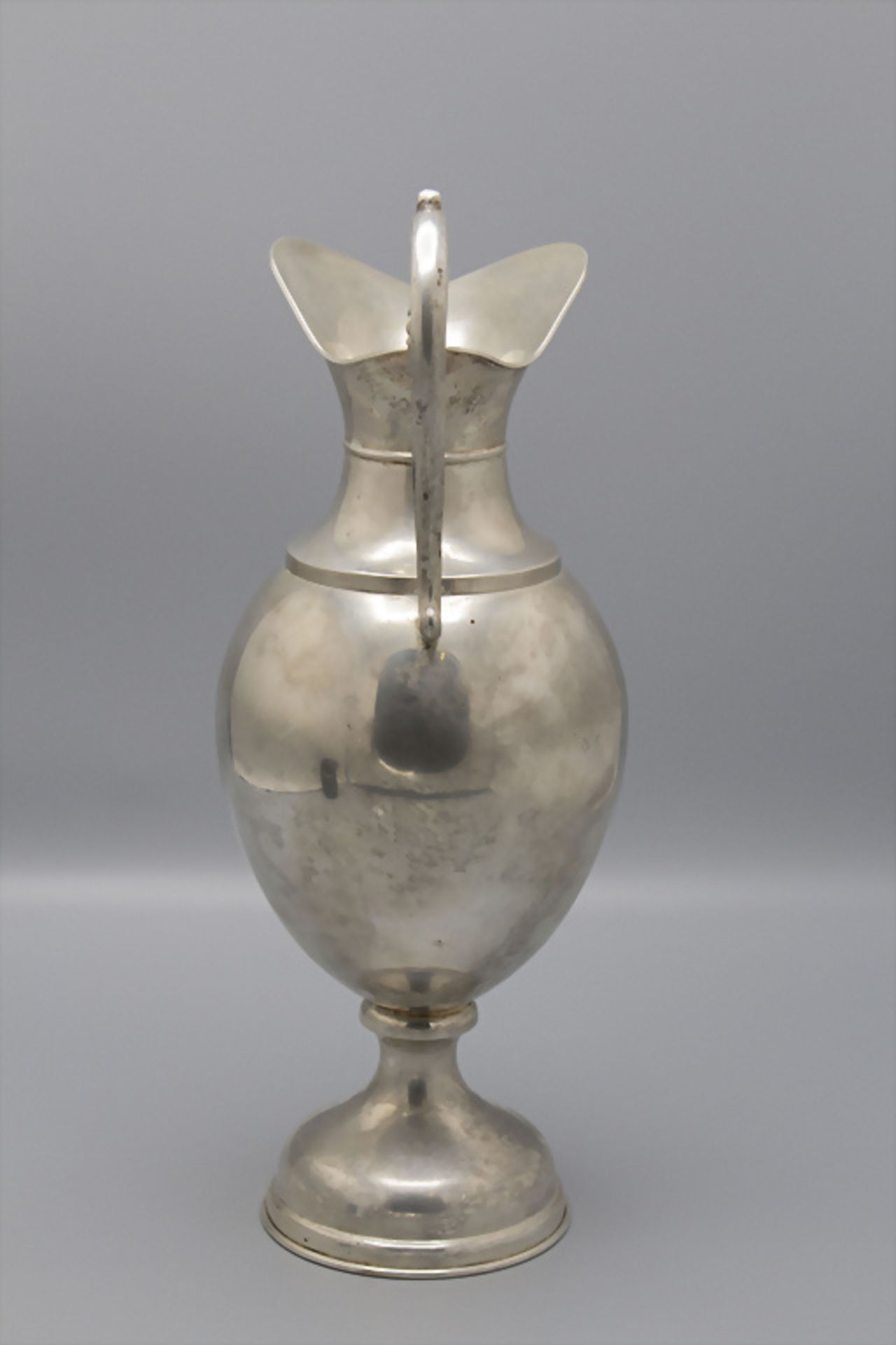 Großer Schenkkrug / A silver jug, Spanien, 19. Jh. - Image 4 of 7