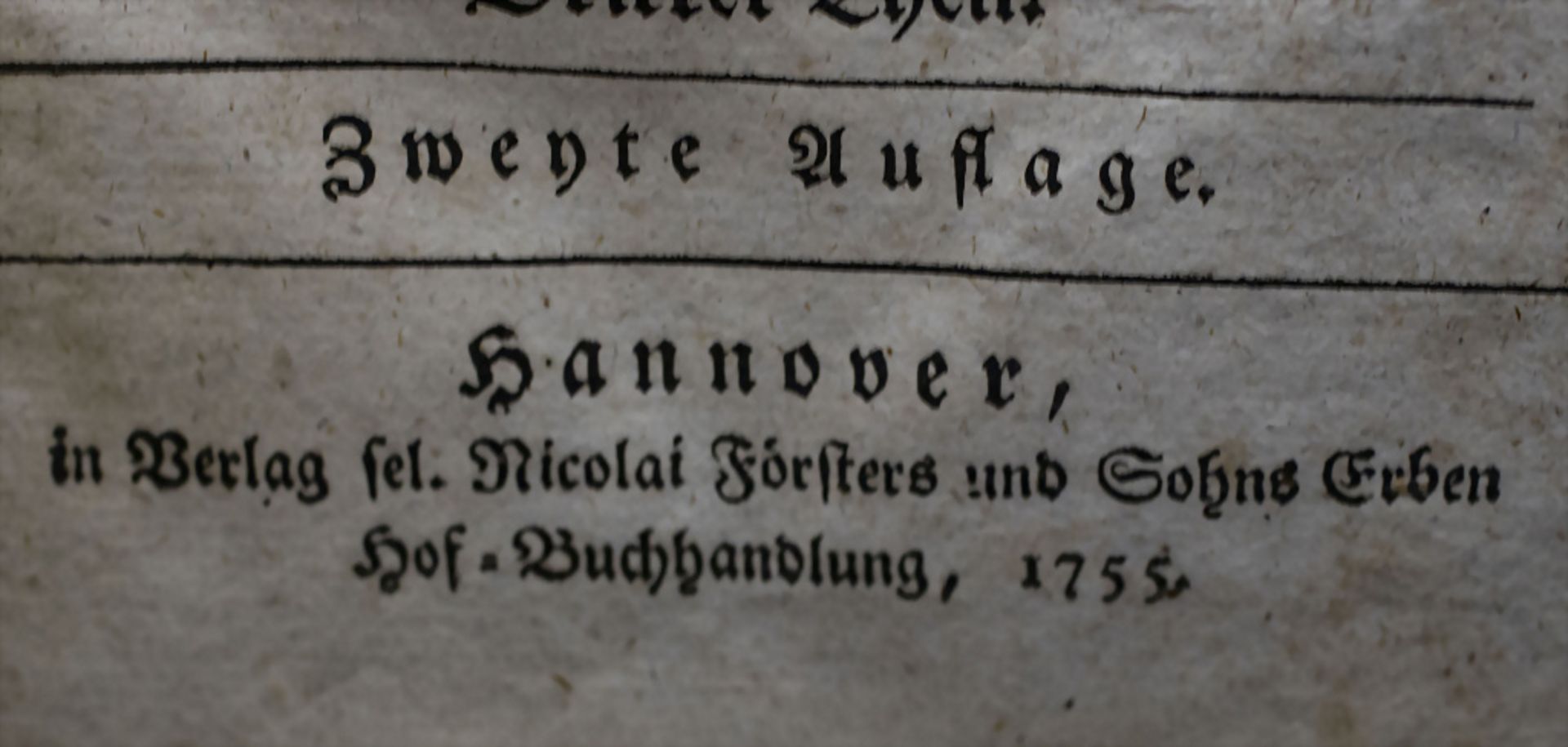 Johann Friedrich Jacobi, 'Betrachtungen über die Weisen Absichten Gottes', 1755 - Image 3 of 4