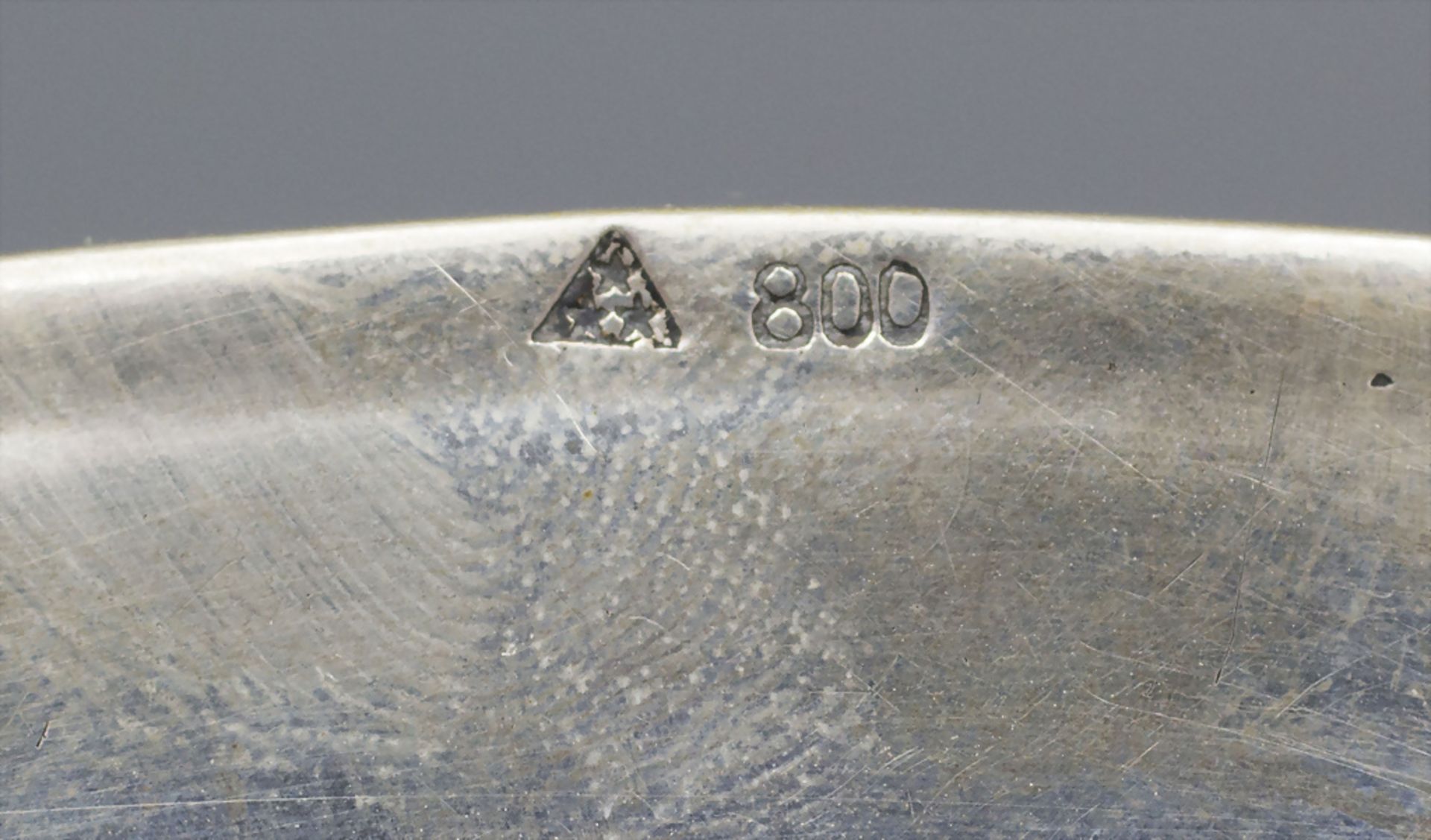 Silberteller / A silver plate, wohl Schweiz, Anfang 20. Jh. - Image 2 of 4