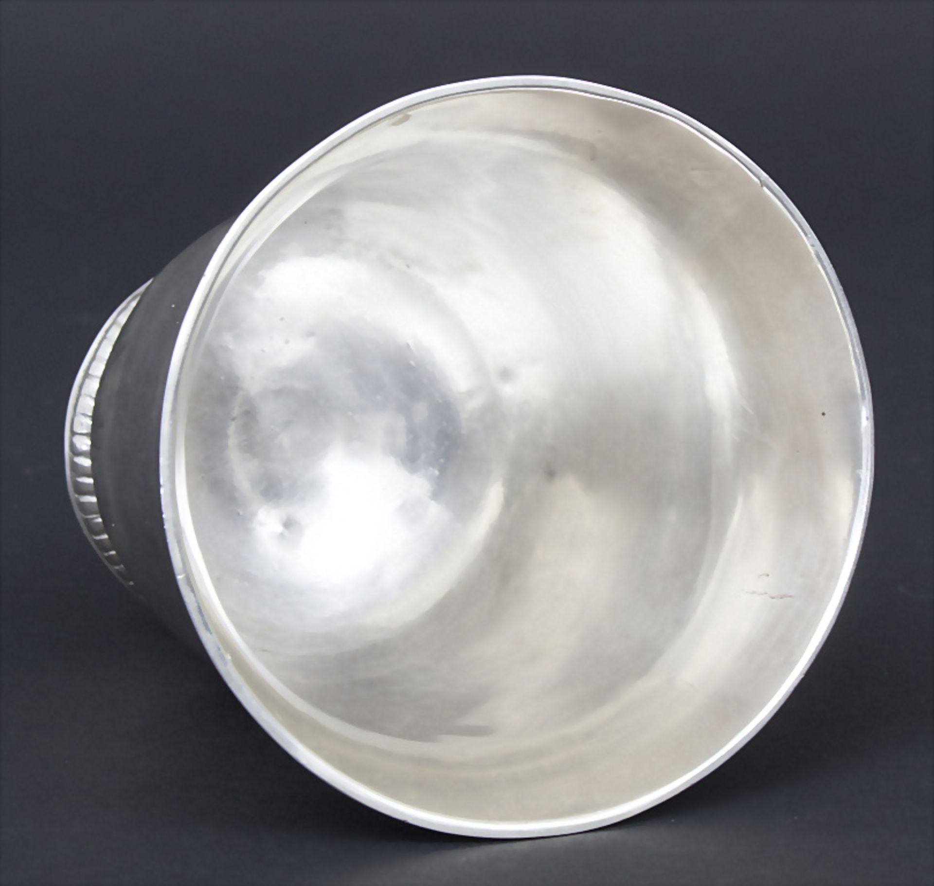 Becher / A silver beaker / goblet, Morlaix, 1742 - Bild 3 aus 5