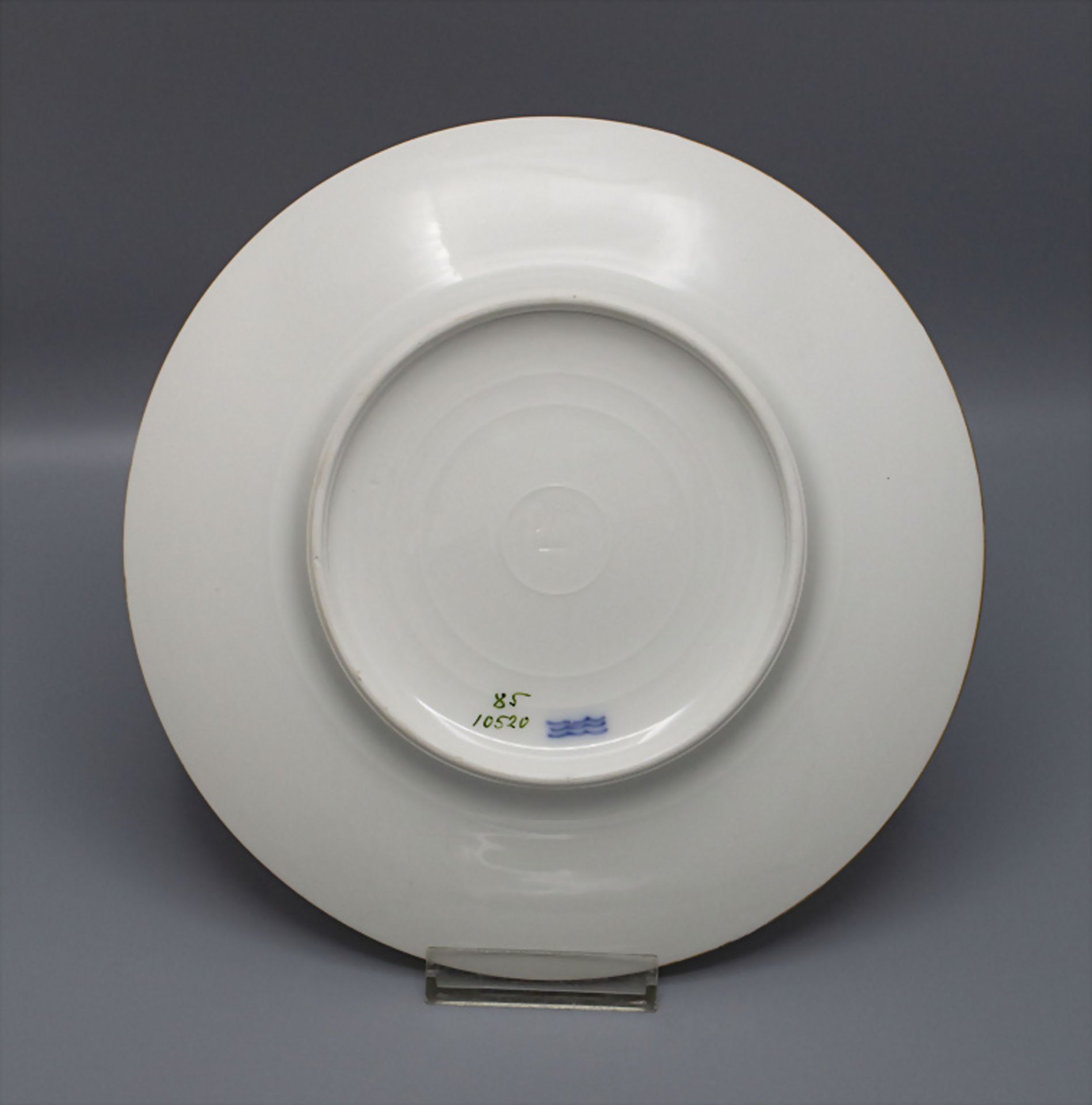 Teller / A dinner plate, Royal Copenhagen, um 1900 - Image 3 of 4