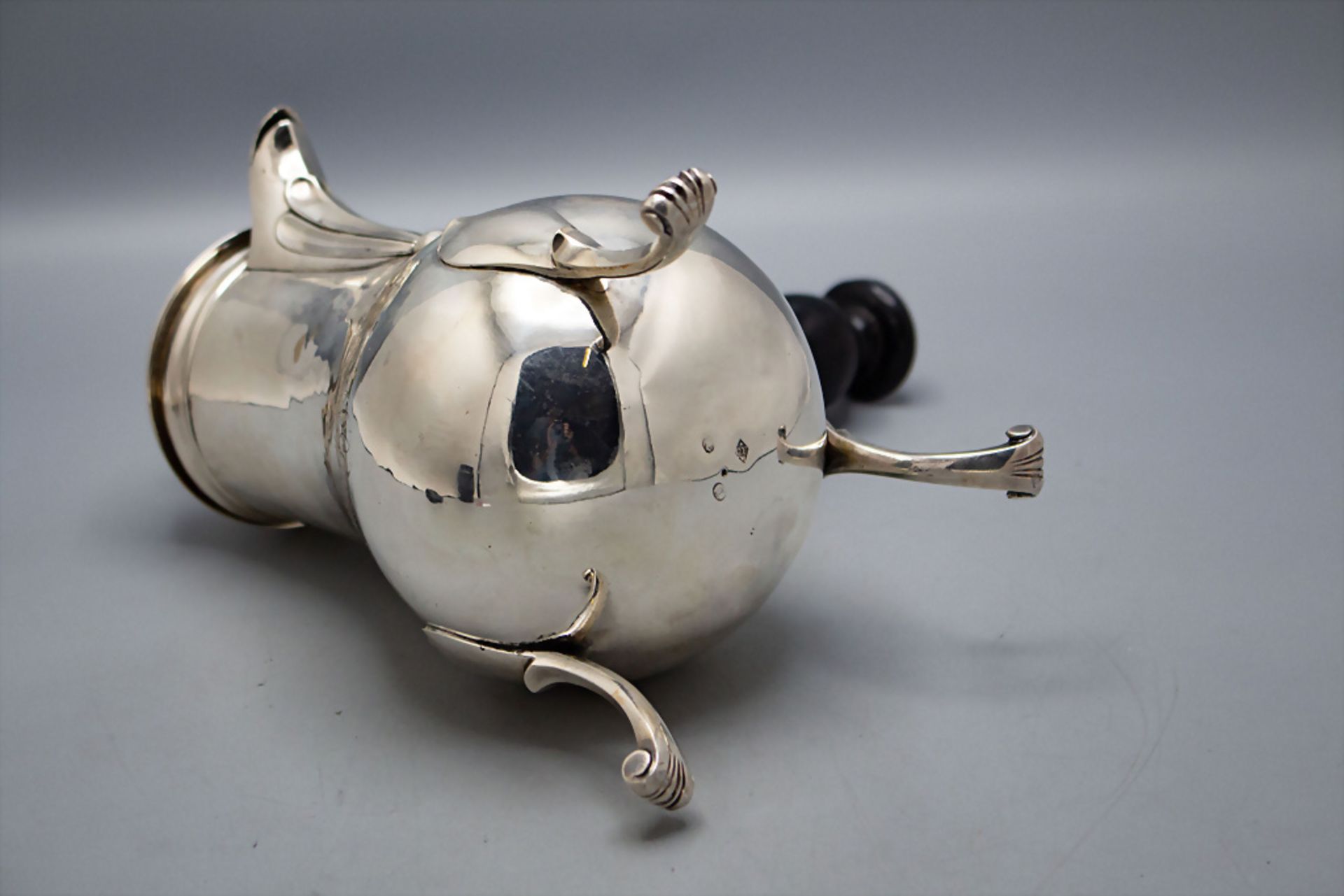 Silber Kanne / A silver pot, Pau, 1798-1809 - Bild 7 aus 9