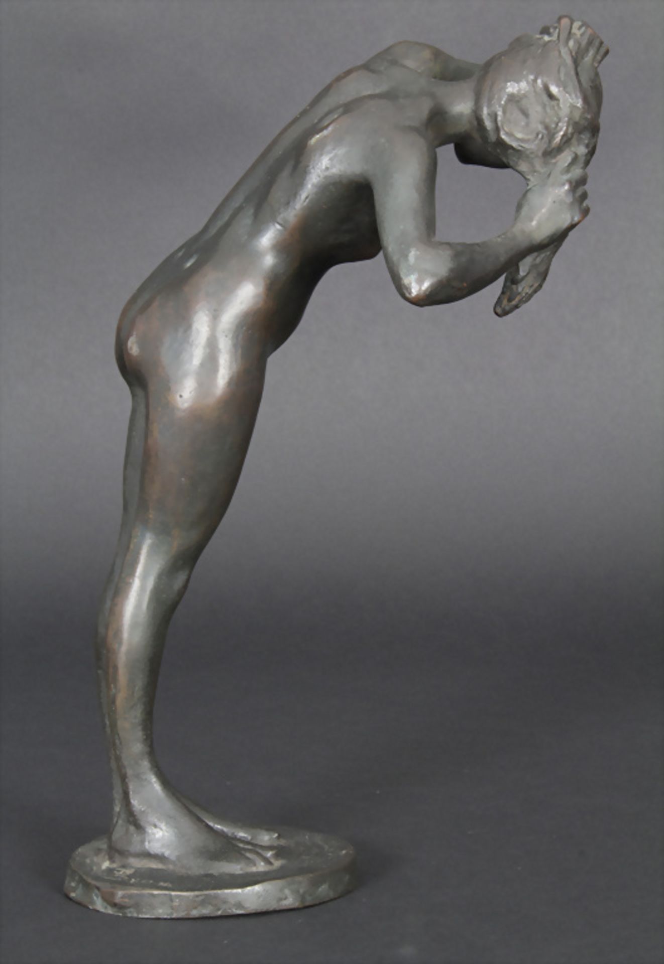 Frédéric Brou (Mauritus 1862-1926 Paris), 'Weiblicher Akt' / 'A female nude', um 1900 - Bild 3 aus 6