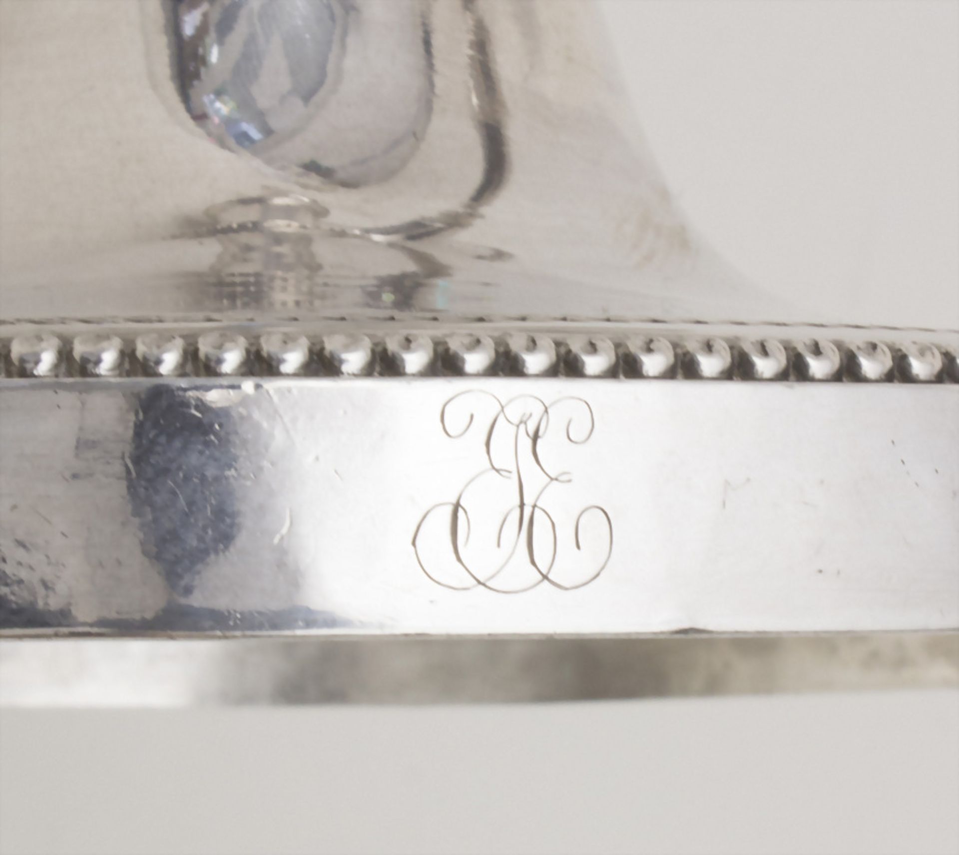 Paar Louis XVI Kerzenleuchter / A pair of Louis-seize silver candlesticks, Vitoria (Pais ... - Image 5 of 5