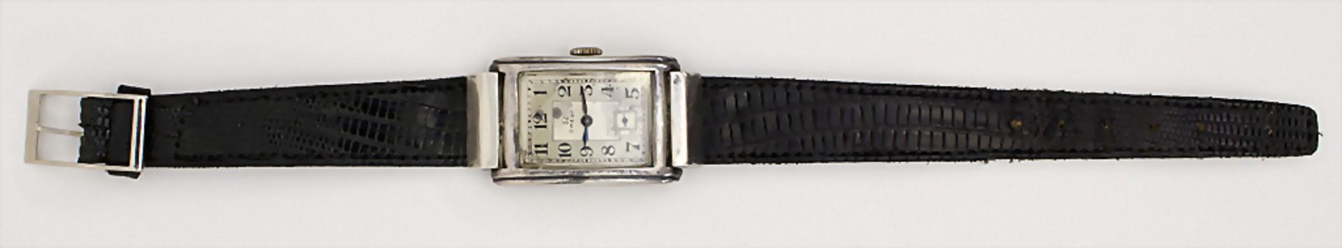 Herrenarmbanduhr / A men's watch, Omega, Swiss/Schweiz, um 1930 - Image 3 of 3
