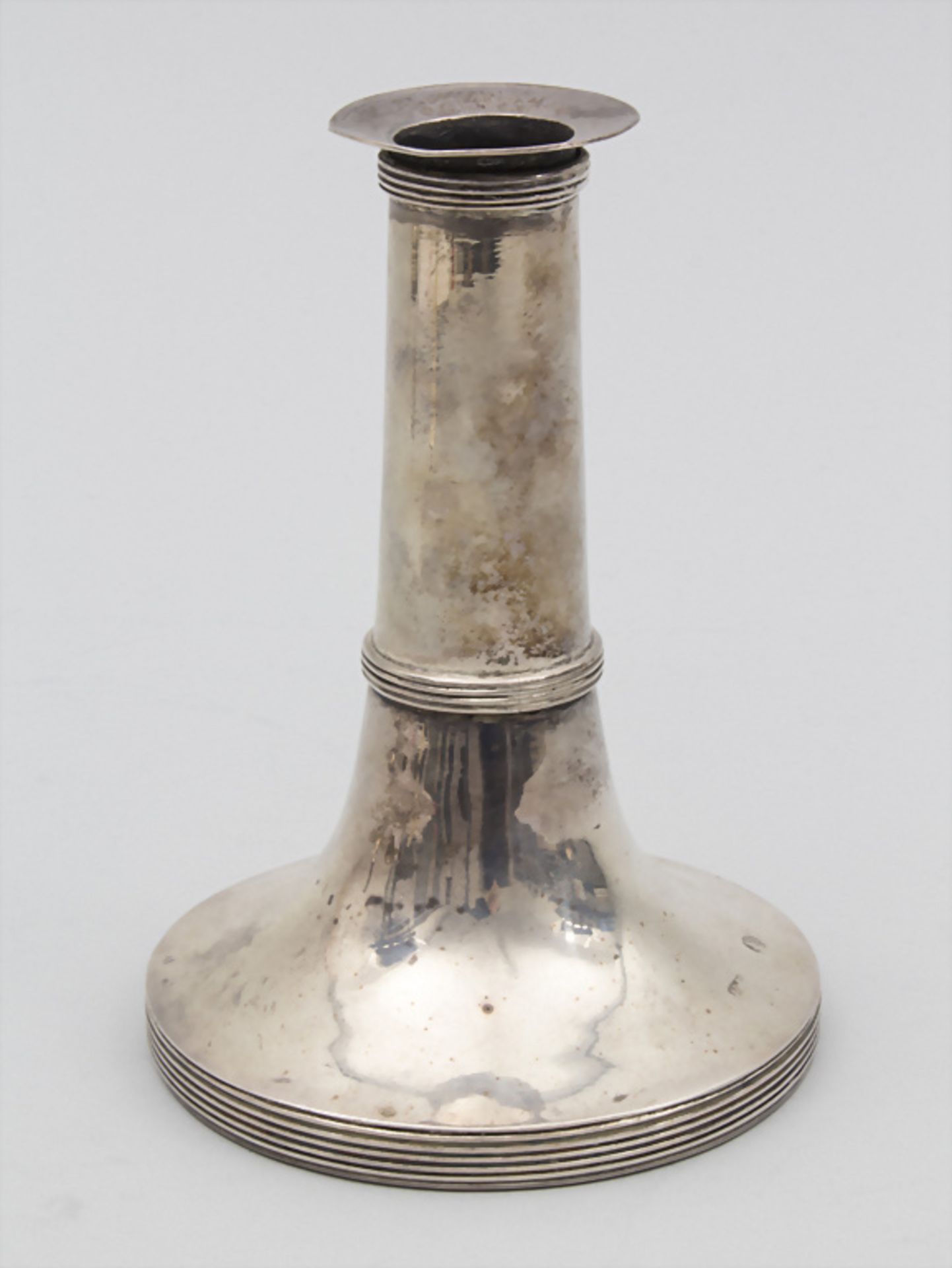 Paar Reiseleuchter / A pair of silver travel candlesticks, August Wilhelm Lienemann, Berlin, ... - Bild 7 aus 11