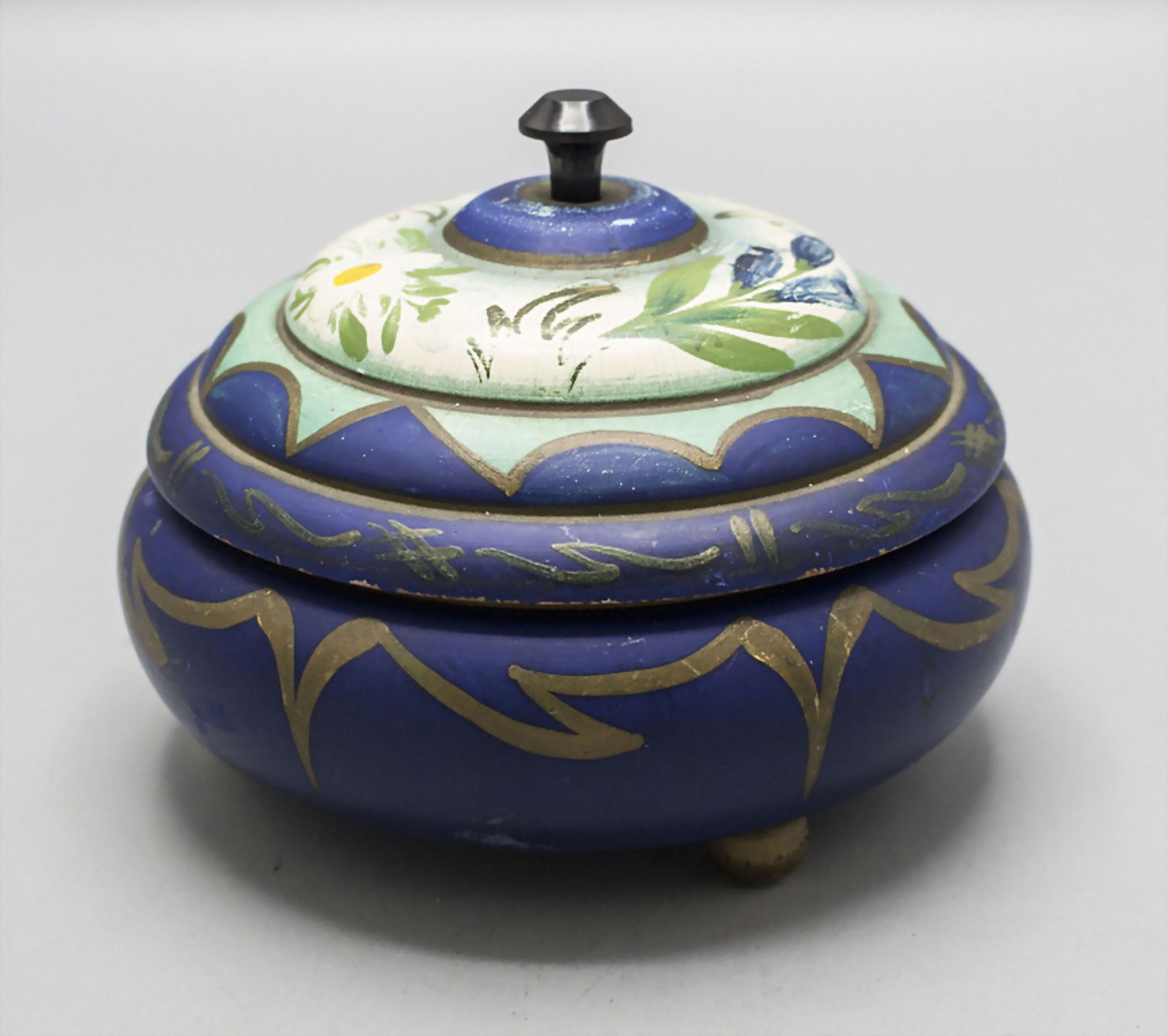 Art Déco Deckeldose / An Art Deco lidded box, wohl Wien, um 1920