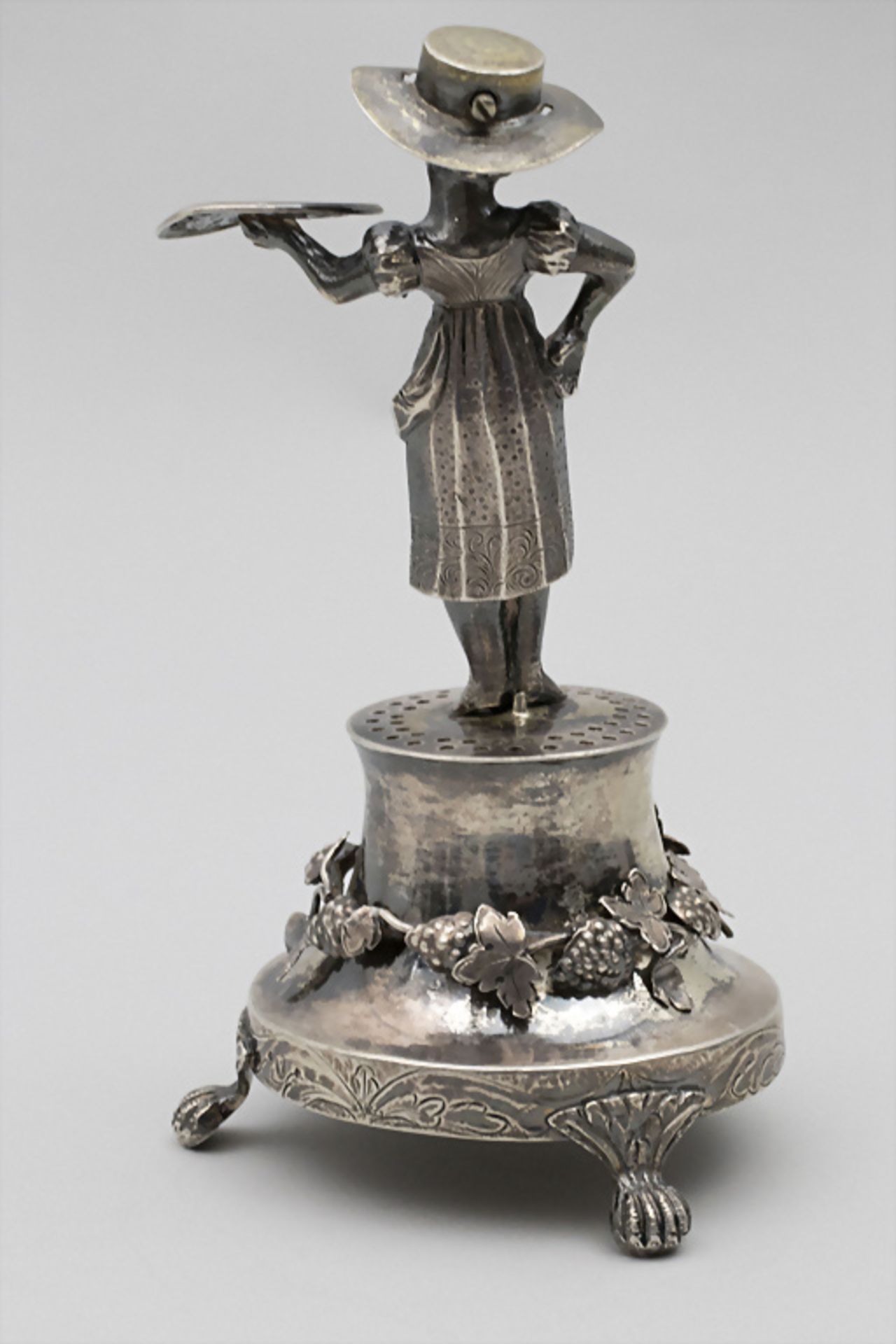 Zahnstocherhalter / A silver toothpick holder, Lissabon / Lisboa, 1815-1816 - Image 2 of 5