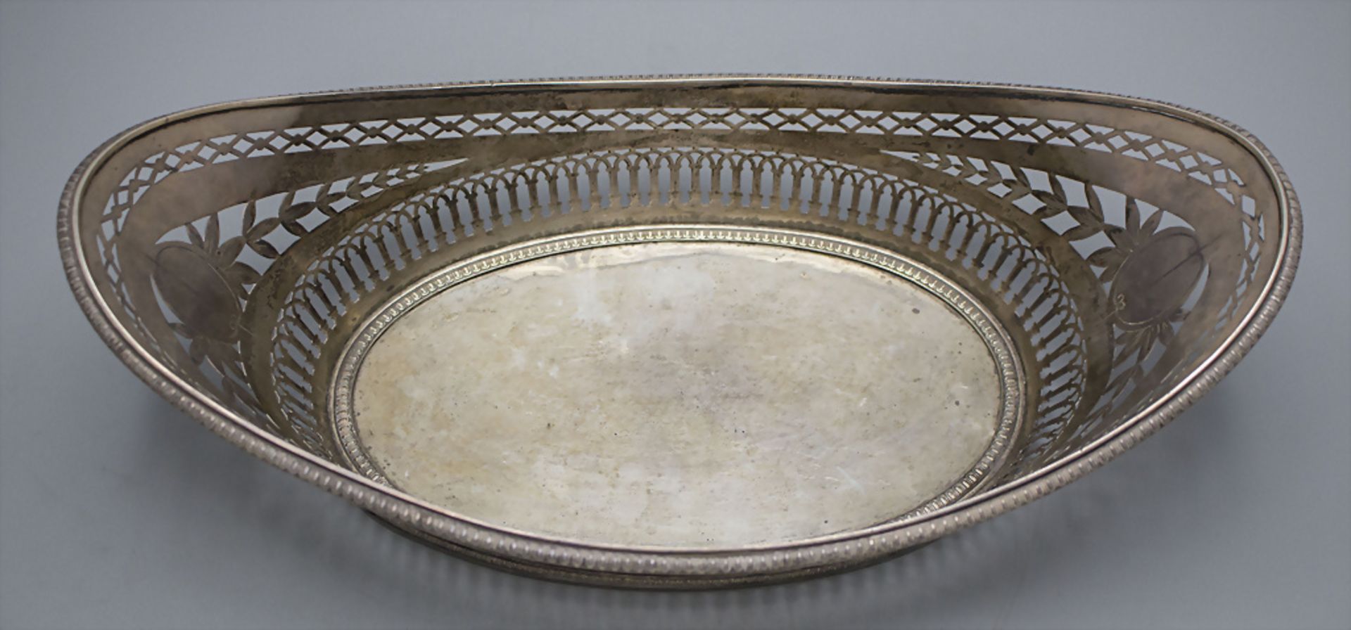 Silberkorb / A silver basket, Frankreich, um 1900 - Image 6 of 6