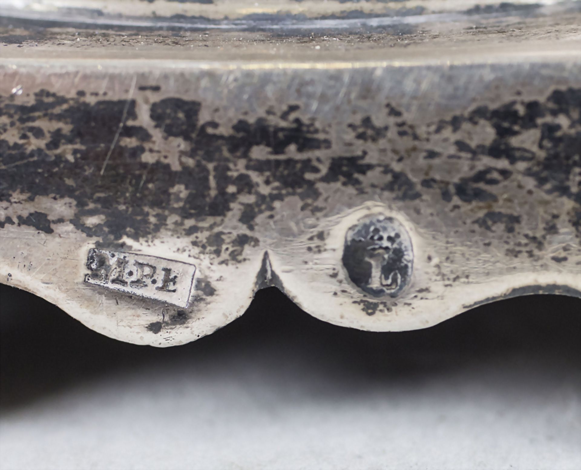 Paar Kerzenleuchter / A pair of silver candlesticks, Lissabon / Lisboa, 19. Jh. - Bild 3 aus 4