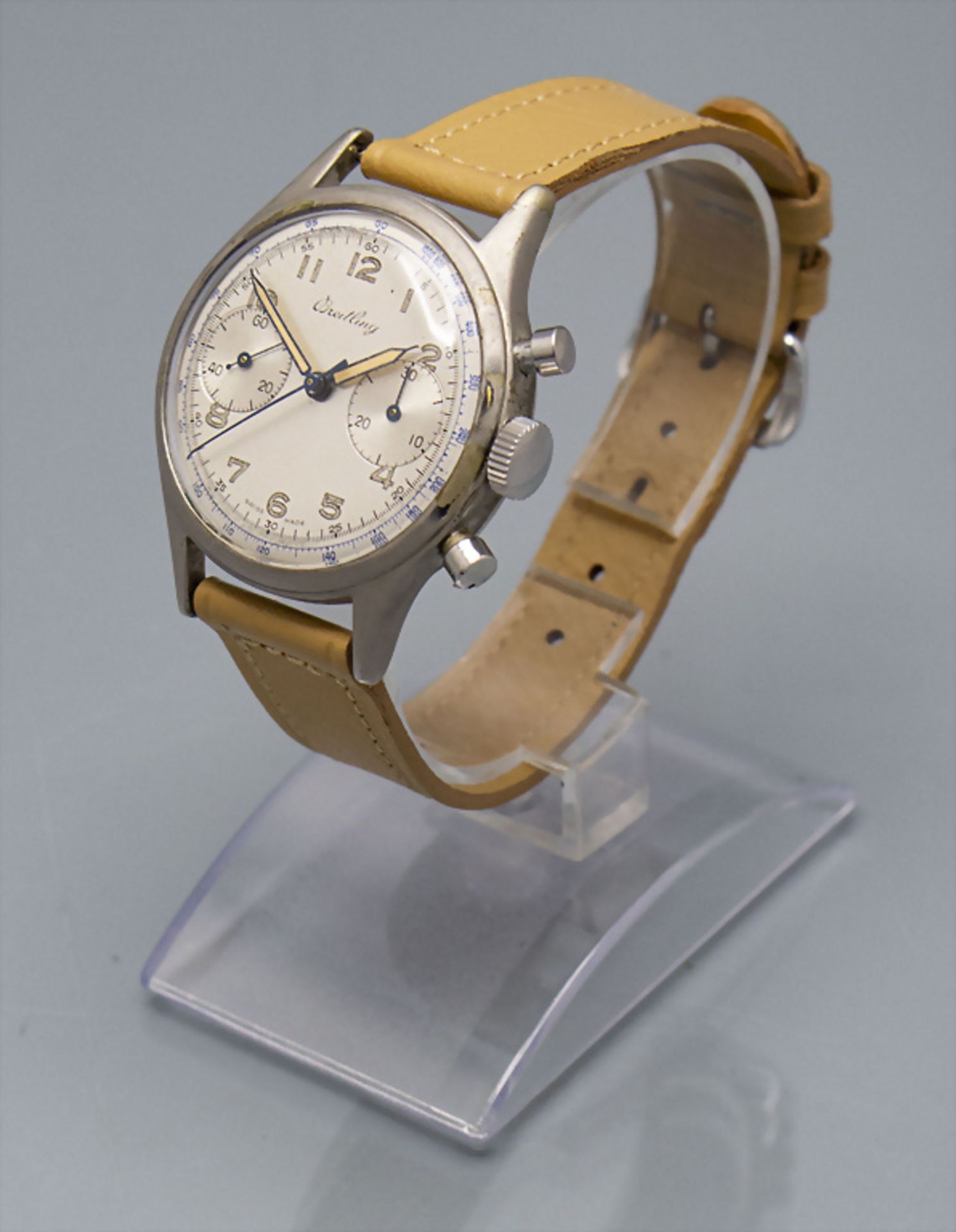 Chronograph, Breitling, Swiss / Schweiz, 1954 - Bild 2 aus 7