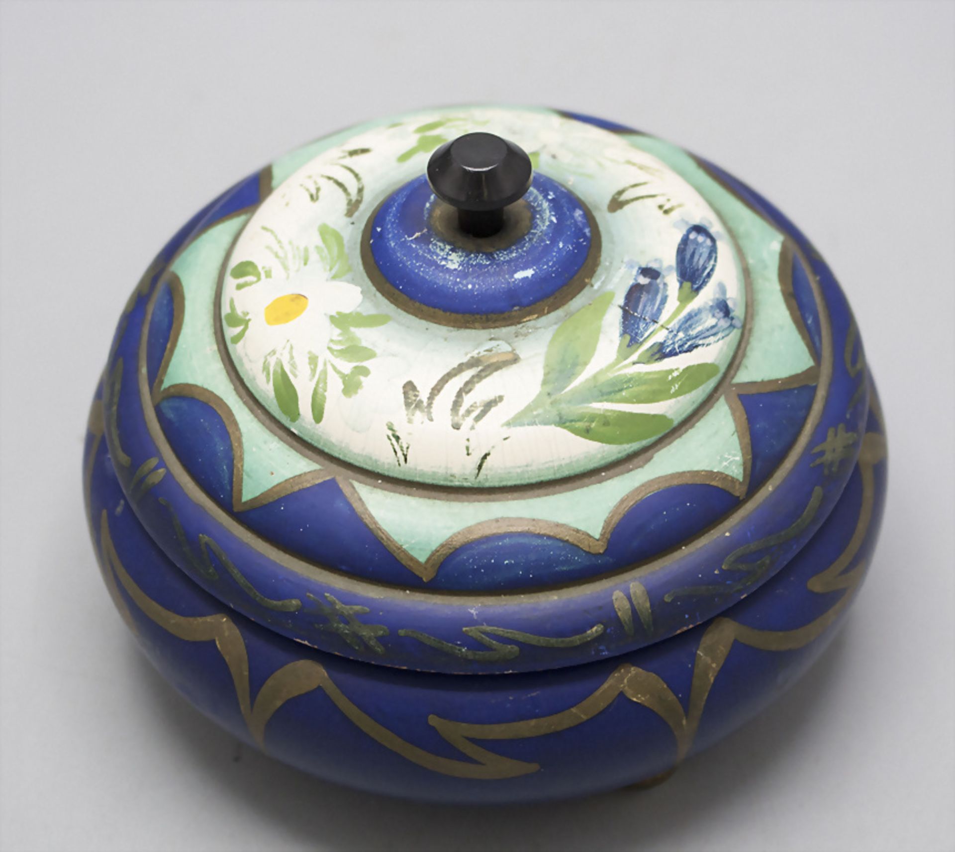 Art Déco Deckeldose / An Art Deco lidded box, wohl Wien, um 1920 - Image 2 of 4