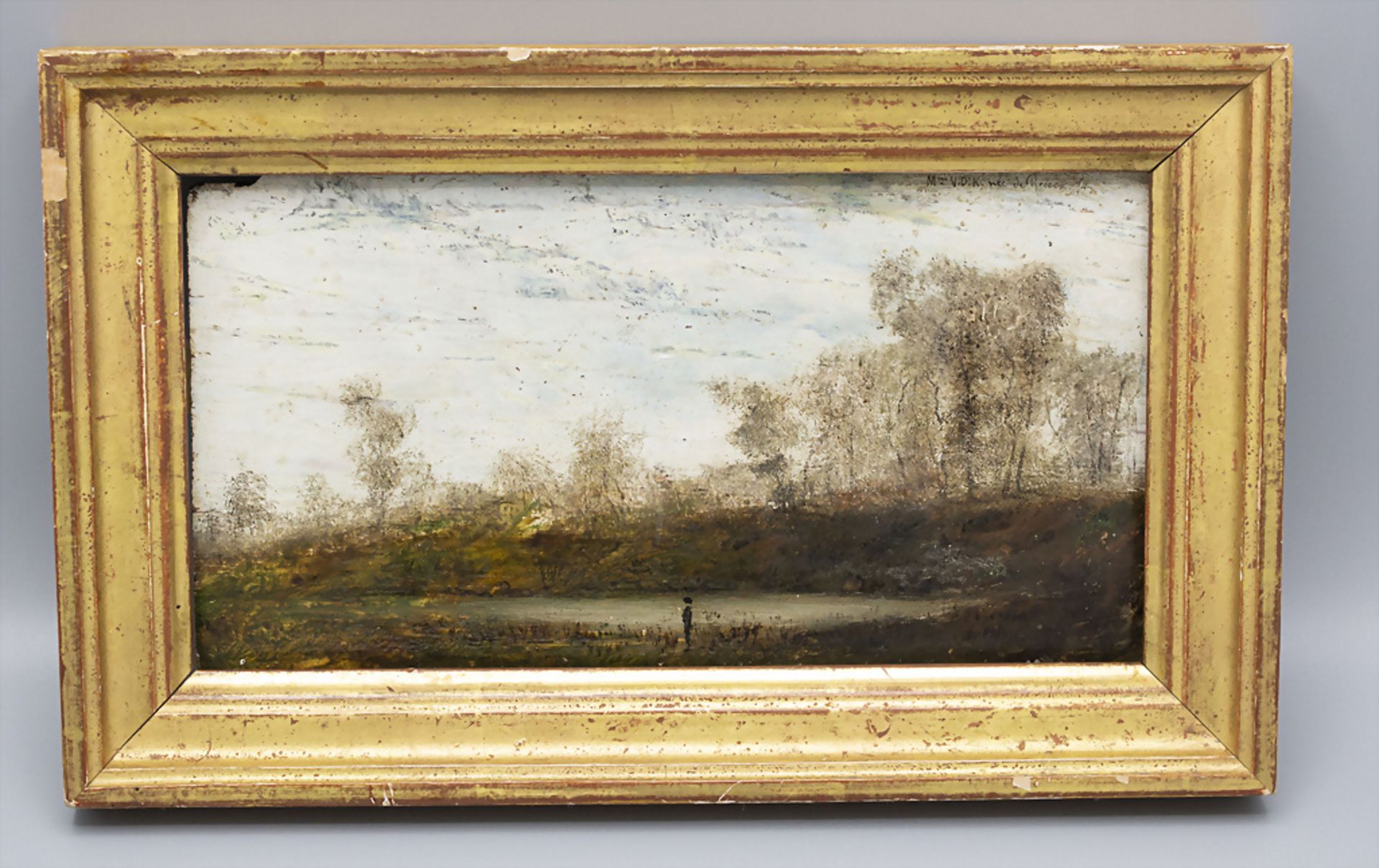 Mme. ViDiKi née de Rueck (19. Jh.), Landschaft / A landscape, Frankreich, 1874 - Bild 2 aus 4