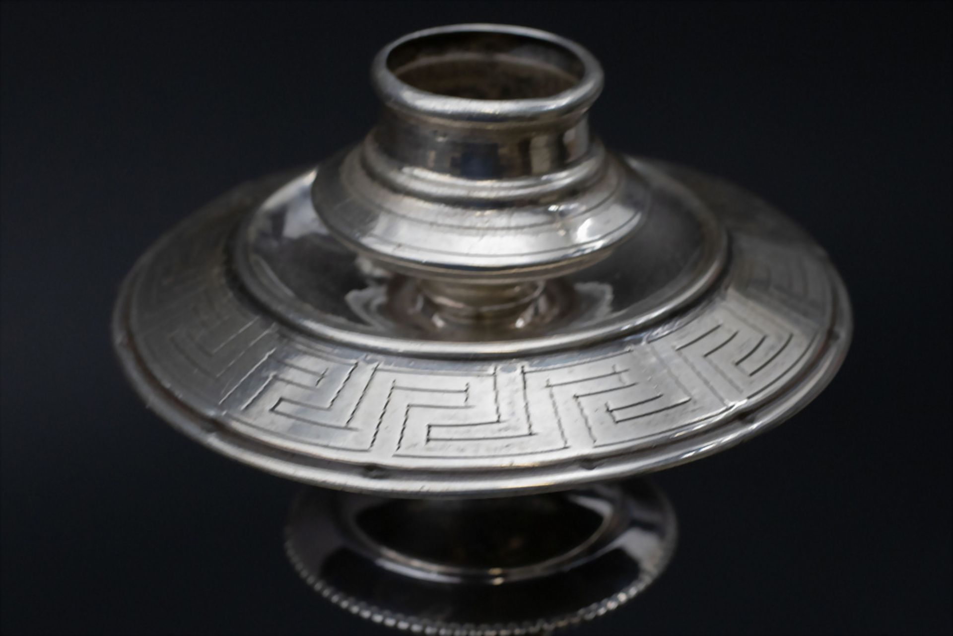 Paar Silberleuchter / A pair of silver candlesticks, Carreras, Barcelona, 19. Jh. - Image 3 of 7