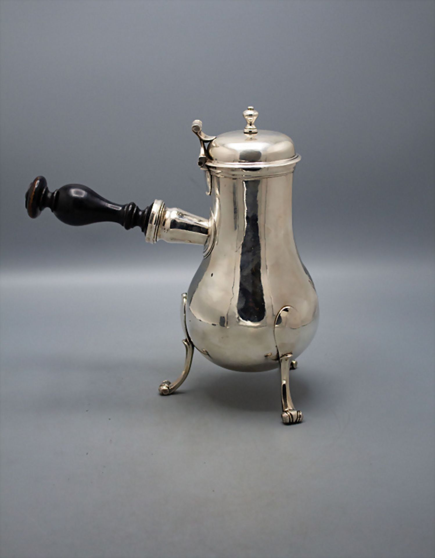 Silber Kanne / A silver pot, Pau, 1798-1809 - Bild 3 aus 9