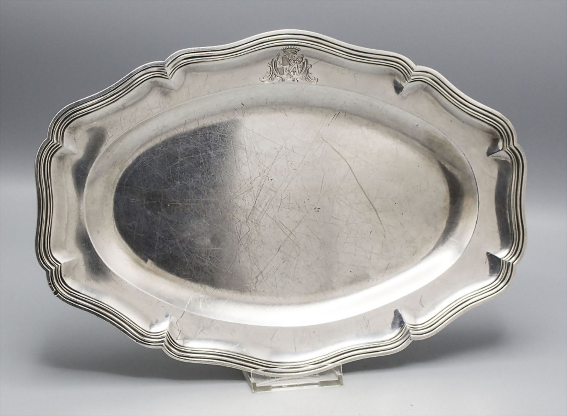 Barock Platte / A Baroque silver tray, Alexandre de Roussy, Paris, 1772