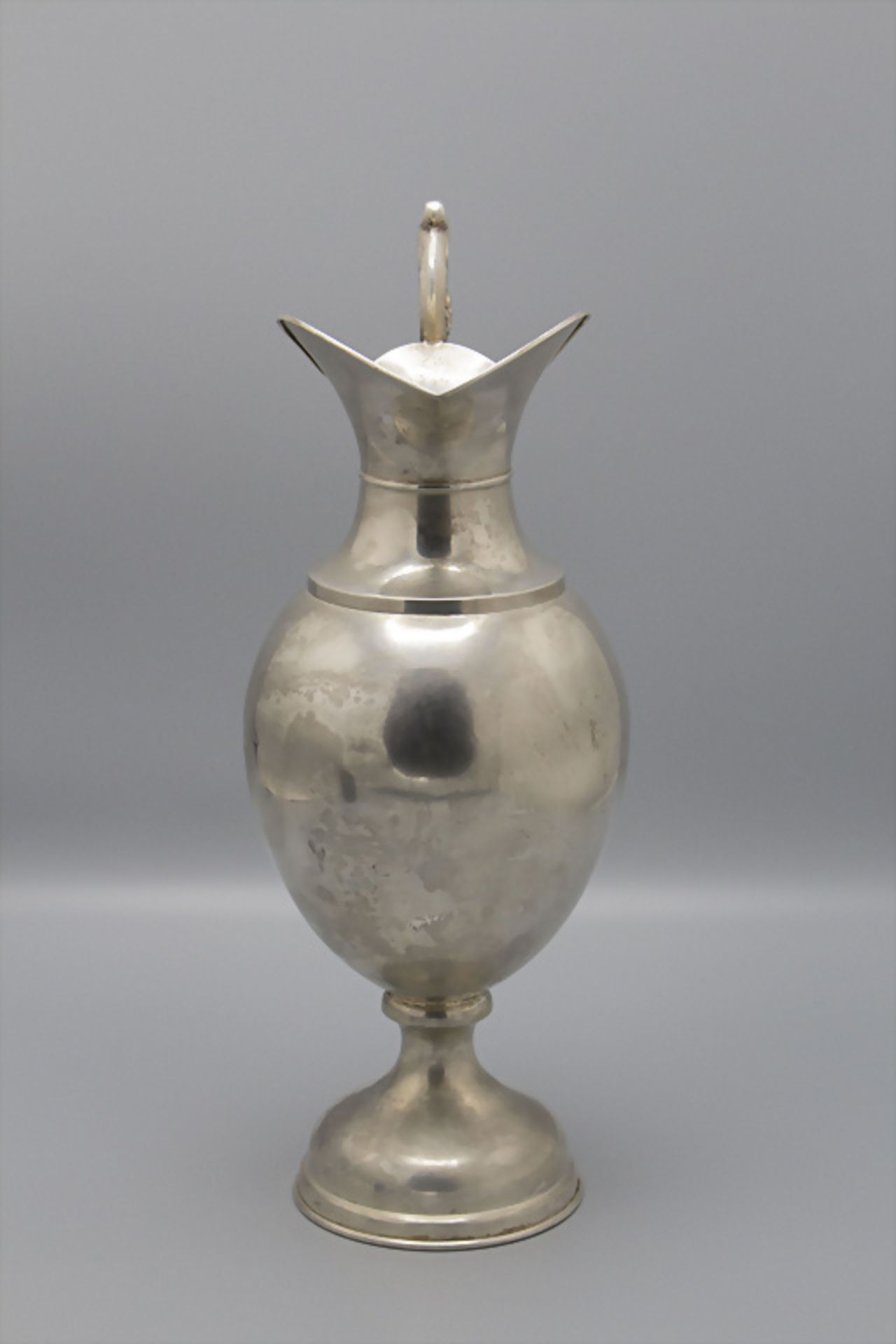 Großer Schenkkrug / A silver jug, Spanien, 19. Jh. - Image 2 of 7