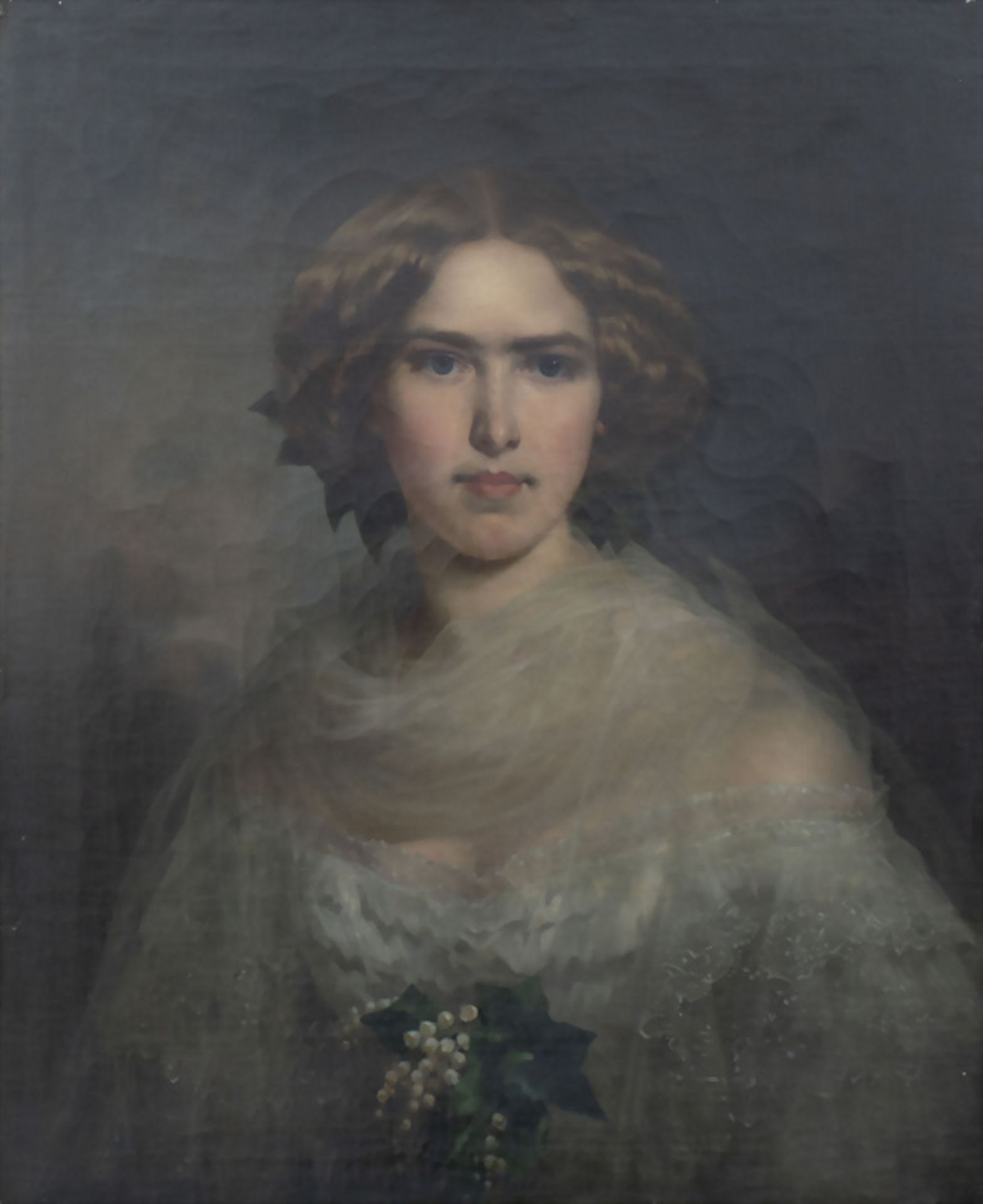Joseph Karl Stieler (1781 Mainz - 1858 München), zugeschr., Porträt von Caroline Therese ...
