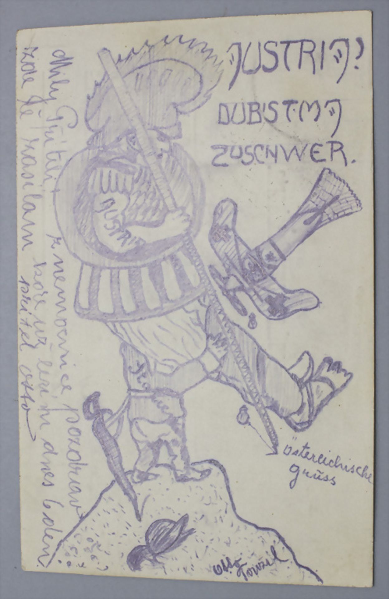 Konvolut Feldpostkarten u. A. K & K Husarenregiment, 1915 - Image 2 of 15