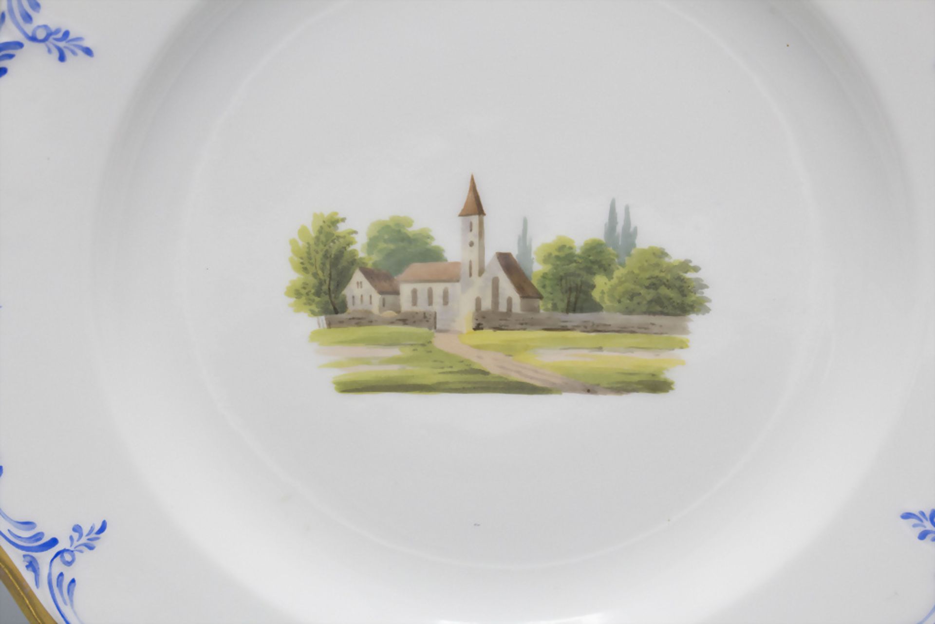 Teller / A porcelain plate, KPM Berlin, 1844-1847 - Bild 2 aus 3
