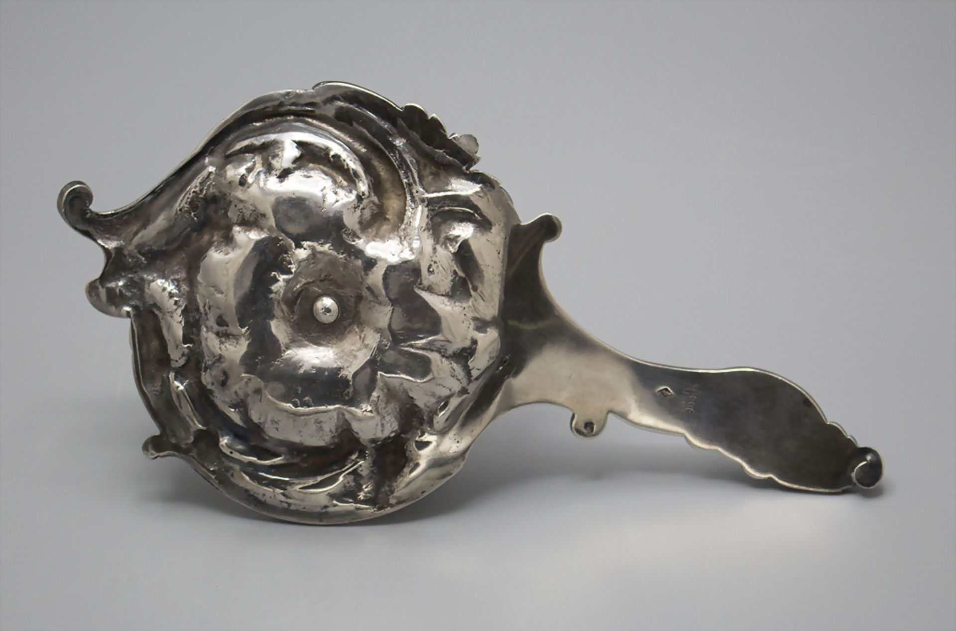 Handleuchter / A portable silver candlestick / Bougeoir à main, Aucoc, Paris, um 1870 - Image 3 of 4