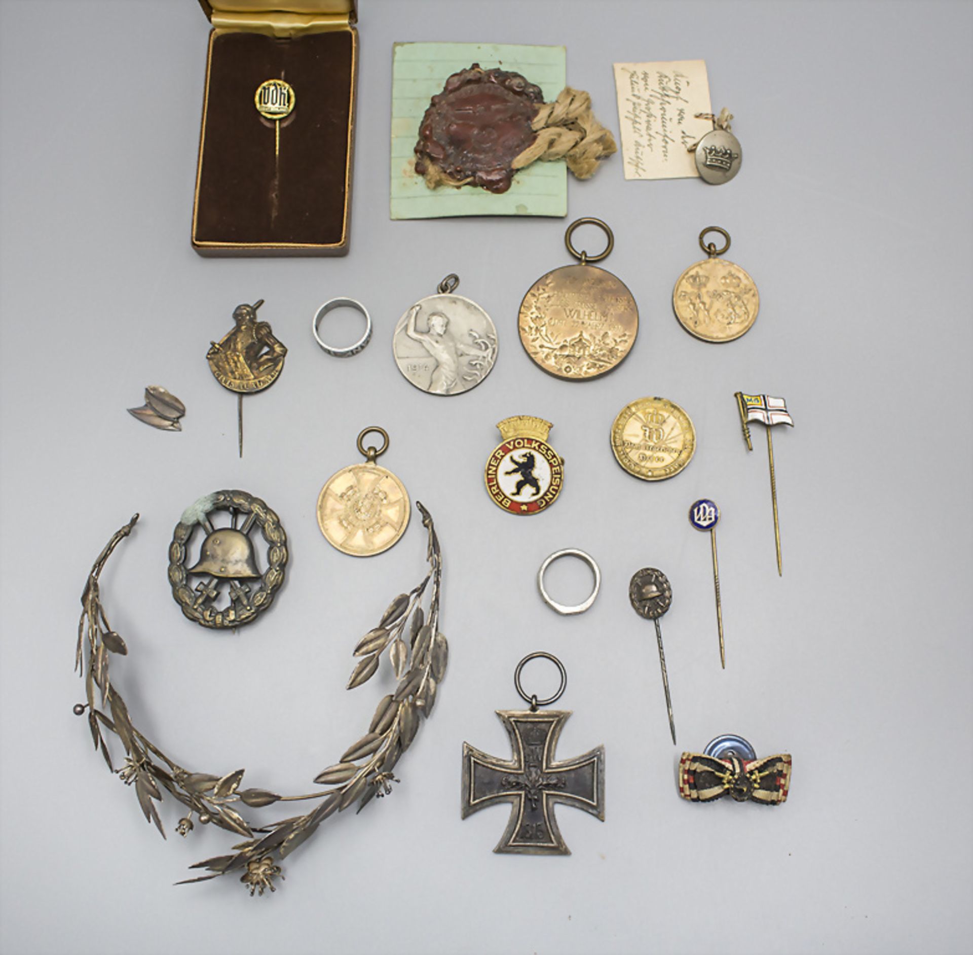 Sammlung Orden und Ehrenzeichen /  A collection of honour medals, 1. Weltkrieg