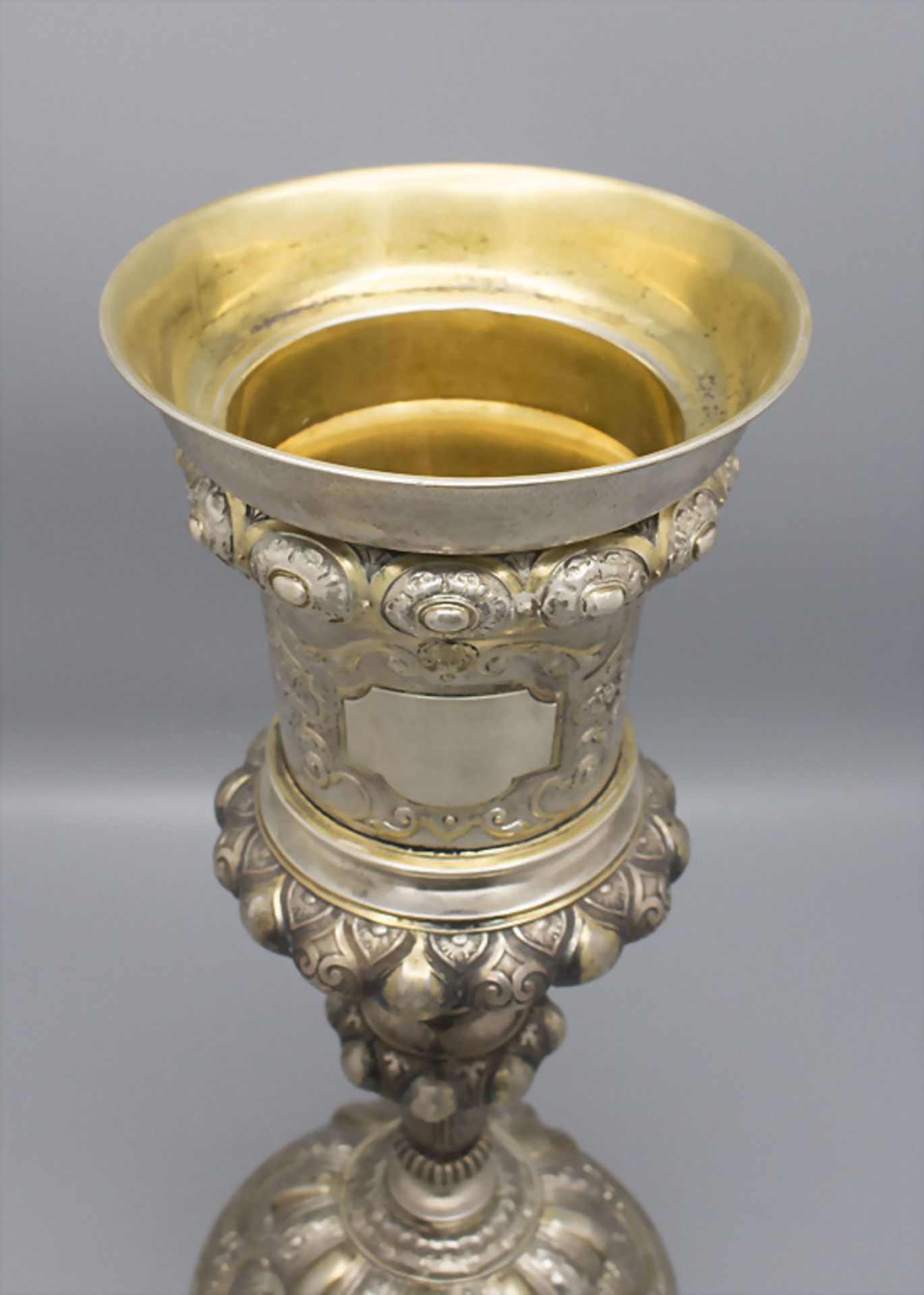 Deckelpokal / A lidded silver cup, Wilkens, Bremen, um 1890 - Bild 8 aus 9