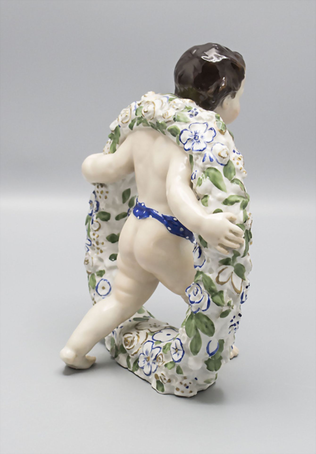 2 Putti Figuren / Two figures of porcelain, Karl Ens, Volksstedt-Rudolstadt, Anfang 20. Jh. - Image 8 of 9