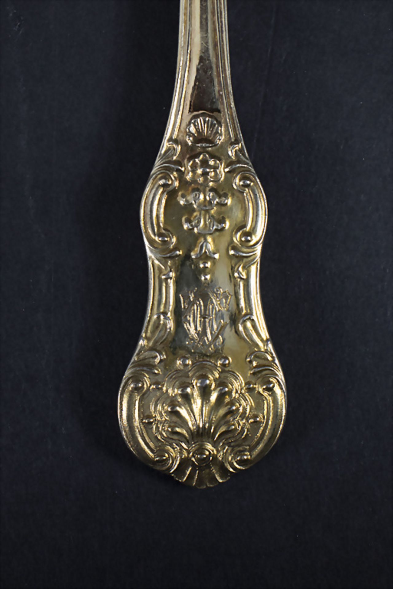 Silberbesteck für 24 Personen / 72 pieces of gilded silver cutlery, Francois Xavier Jeannotat, ... - Bild 6 aus 12