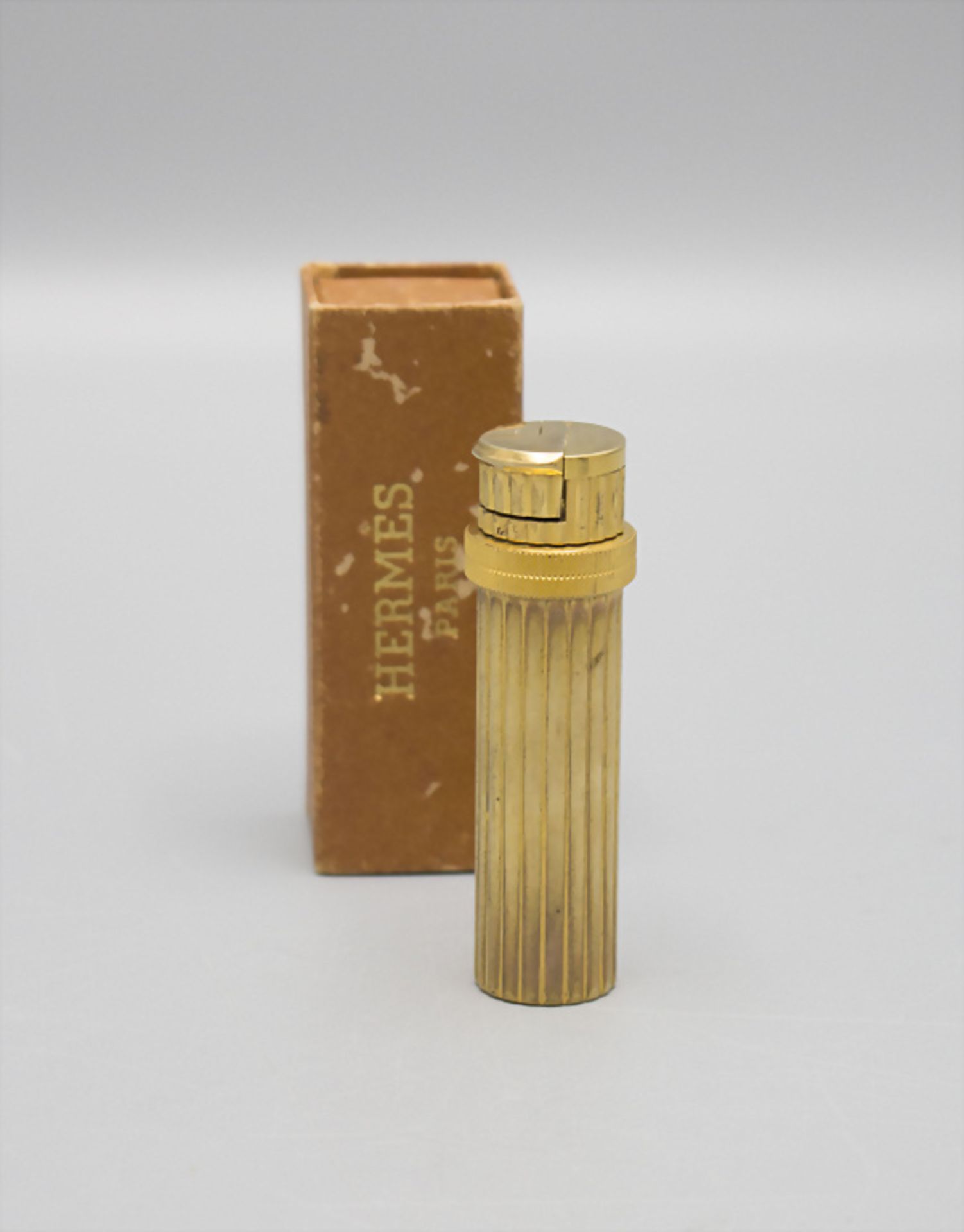 Feuerzeug / A 'Lipstick' cigarette lighter, Hermes, Paris, um 1950