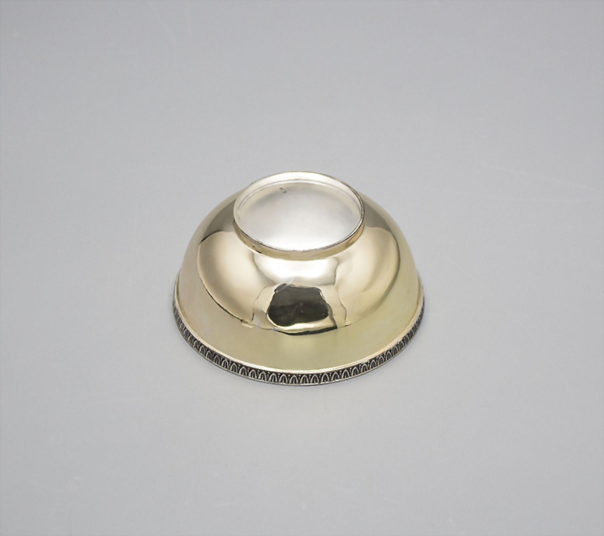 Kleine Silberschale / A small silver bowl, Jakob Grimminger, Schwäbisch Gmünd, um 1920 - Bild 3 aus 3