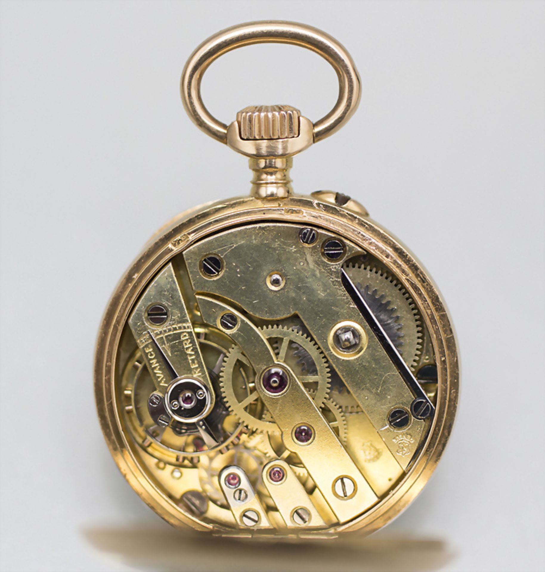 Miniatur Damenuhr / A ladies 18 ct pocket watch, E. Gasser, Geneve, um 1900 - Bild 6 aus 6