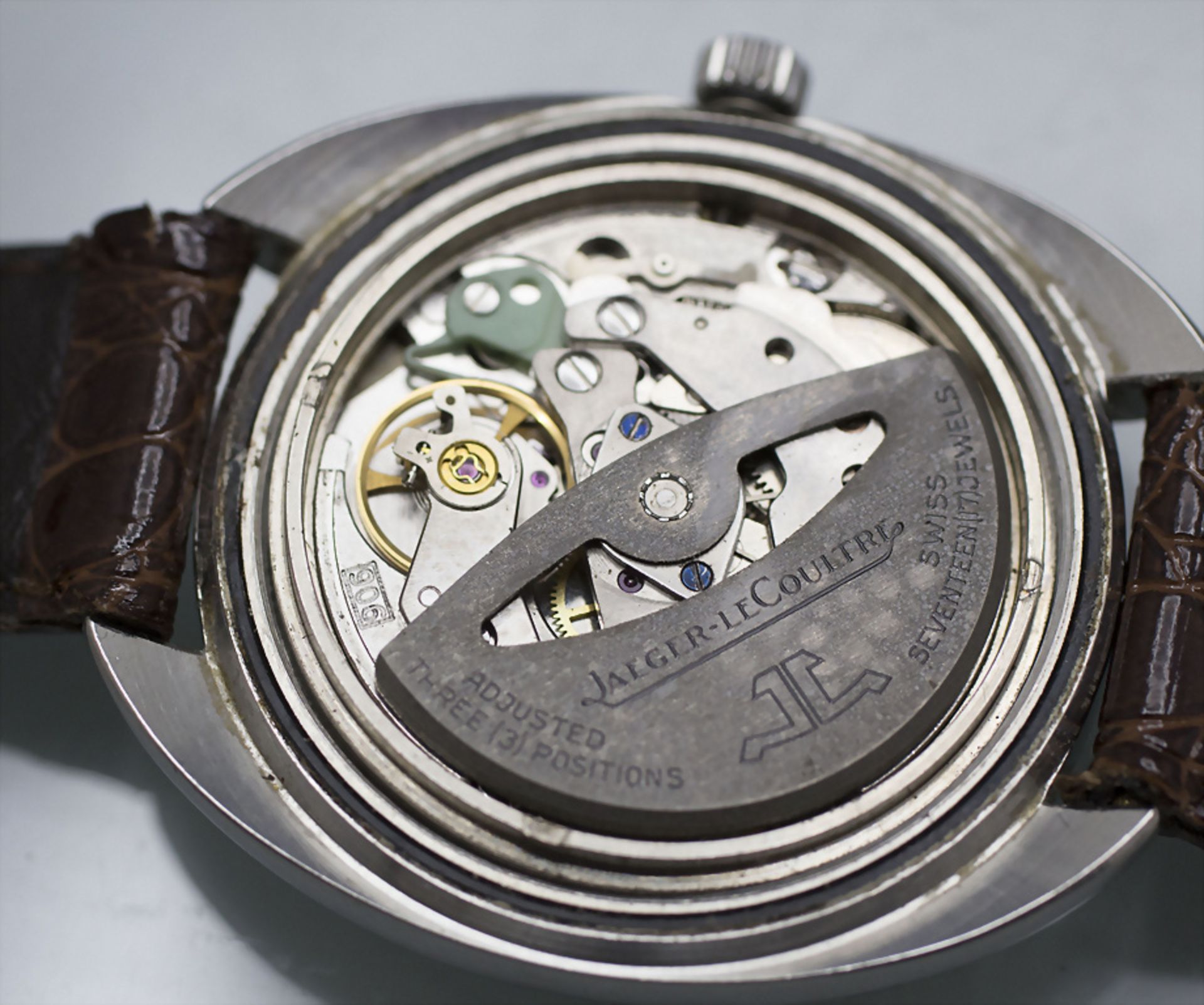 HAU / A men's watch, Jaeger LeCoultre, Prototype, Swiss / Schweiz, 1973-1975 - Bild 6 aus 7